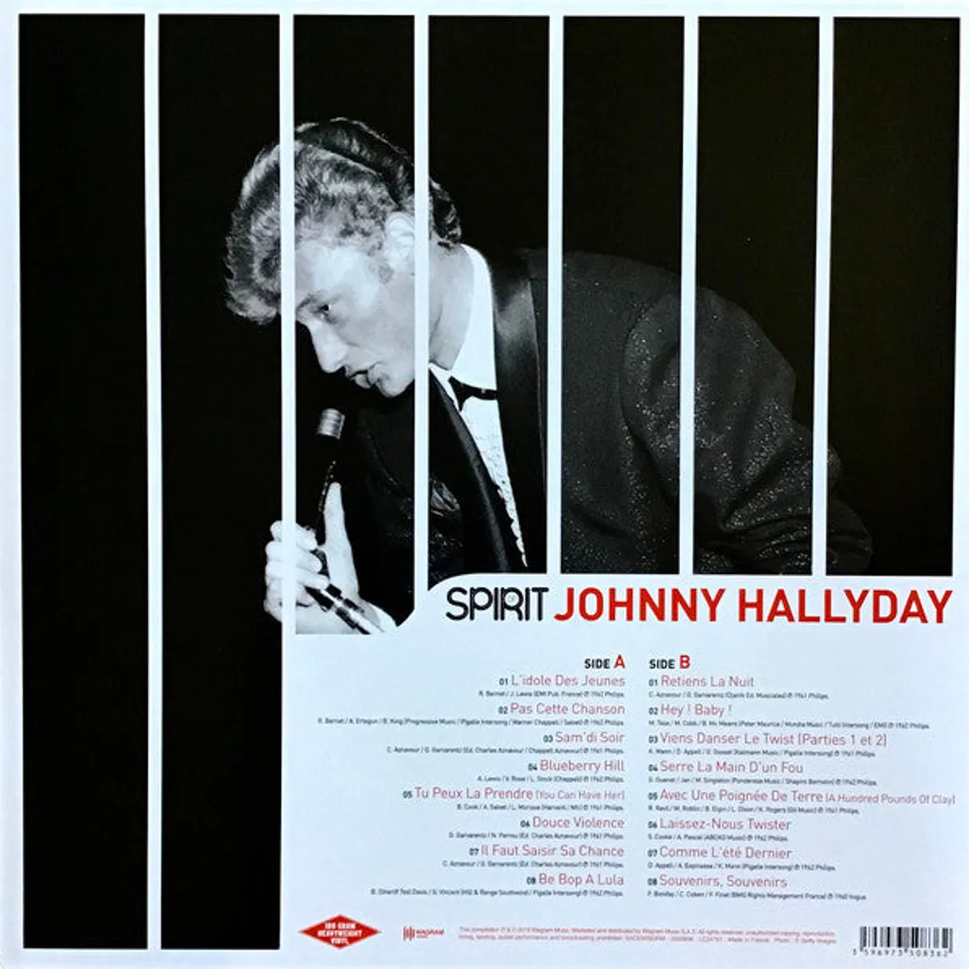 Johnny Hallyday / Spirit - LP (Vinyl)