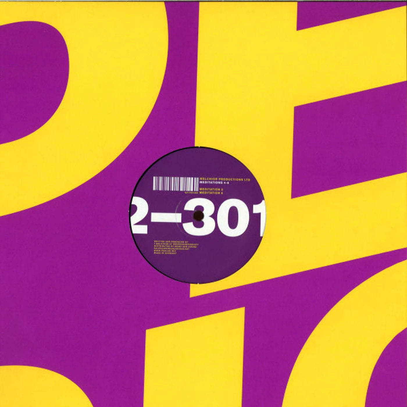 Melchior Productions Ltd / Meditations 4-6 - LP 12'' (Vinyl)