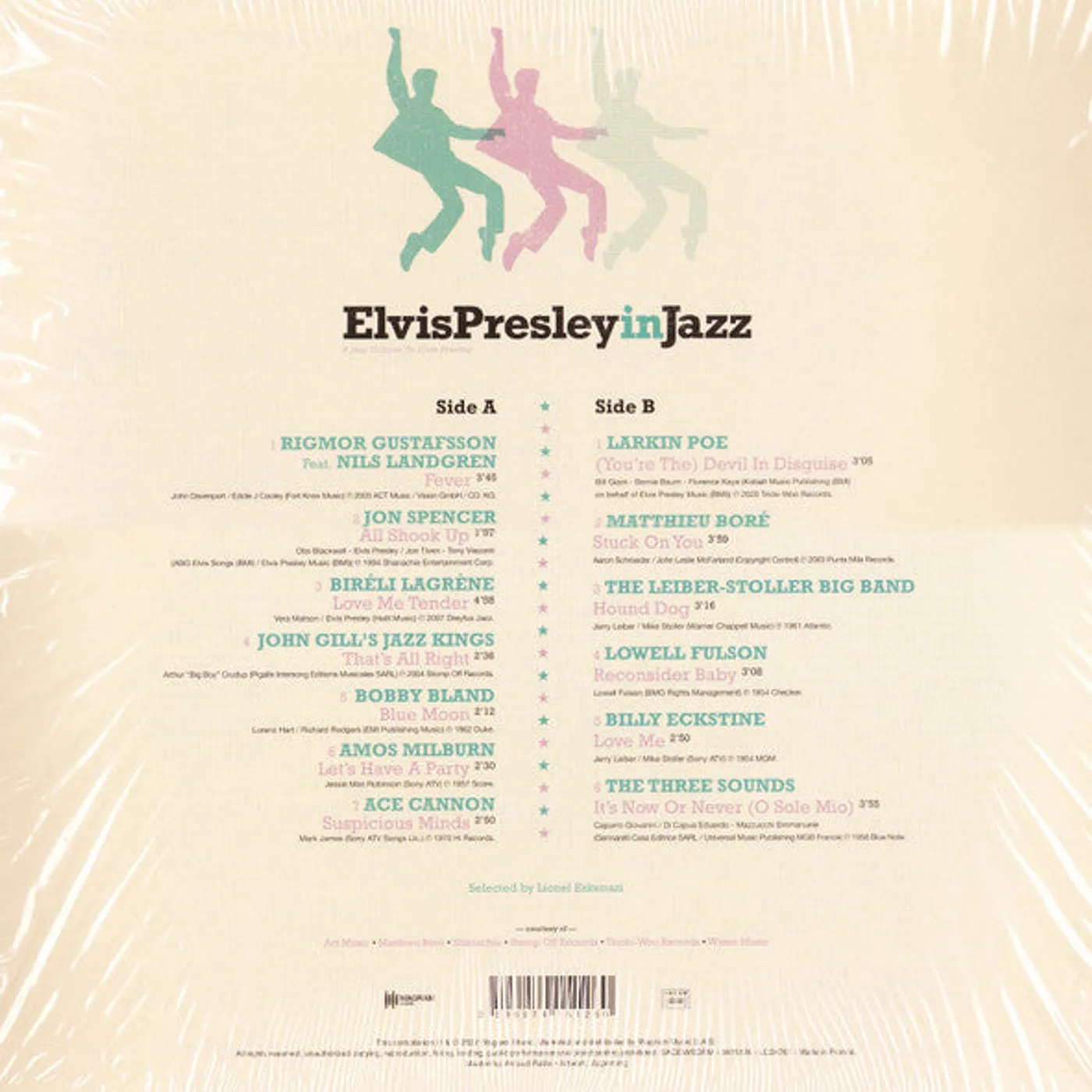 Various Artists  Various / ElvisPresleyinJazz - A Jazz Tribute To Elvis Presley - LP (Vinyl)