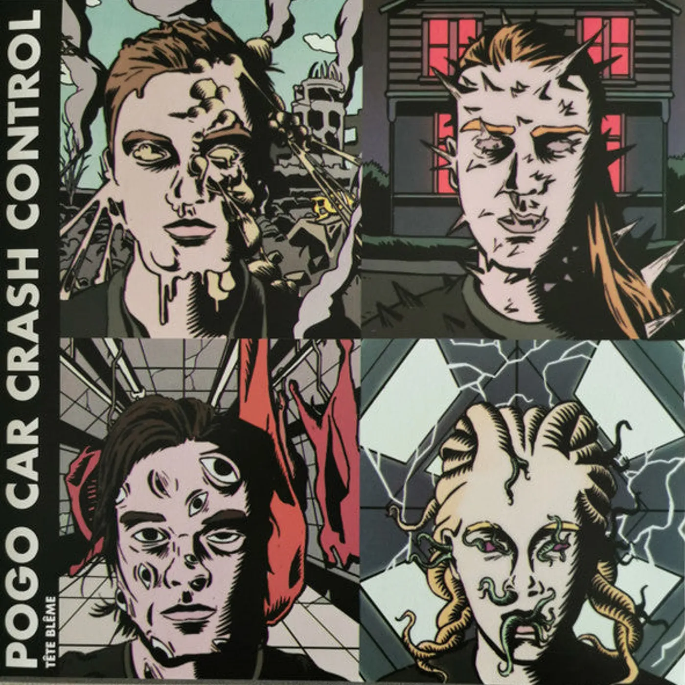 Pogo Car Crash Control / Tête Blême - LP (Vinyl)