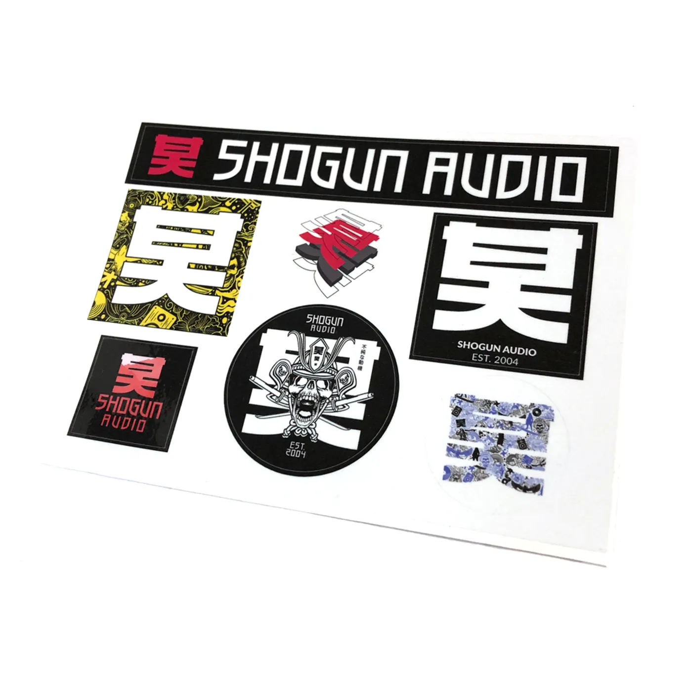 Shogun Audio Sticker Pack