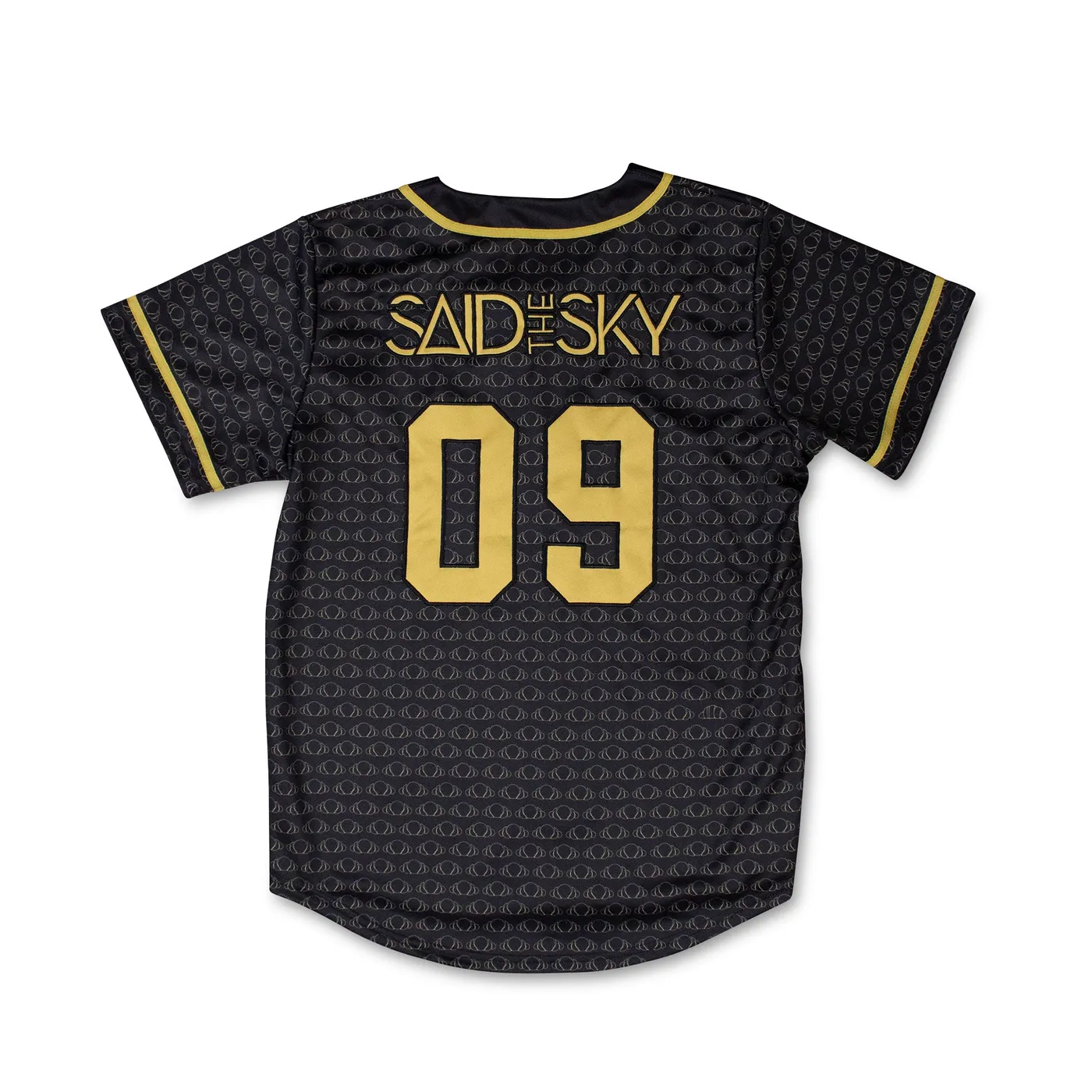 Said The Sky Baseball Jersey / Black
