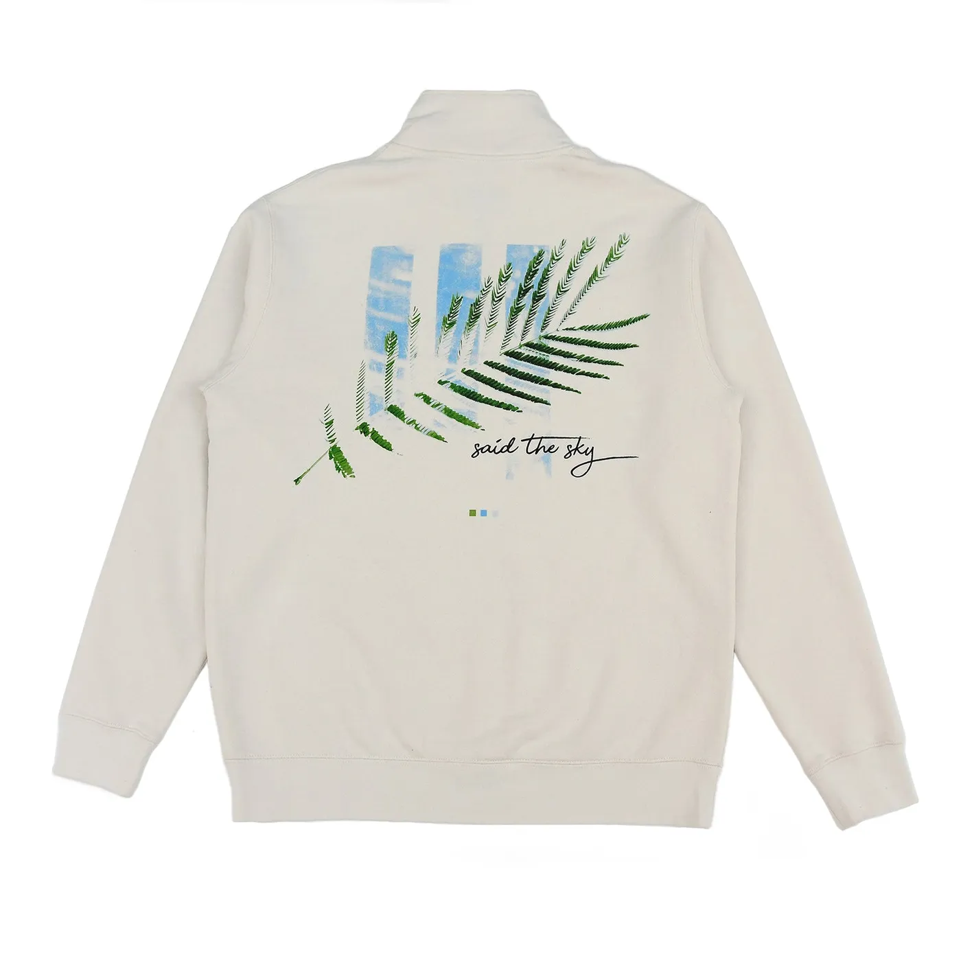 Said The Sky Taupe Quarter Zip