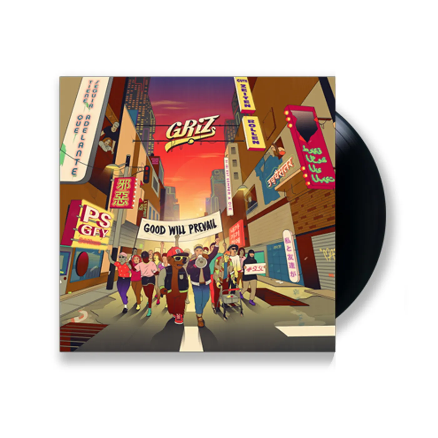 GRiZ Good Will Prevail Vinyl LP - 2 Disk Set