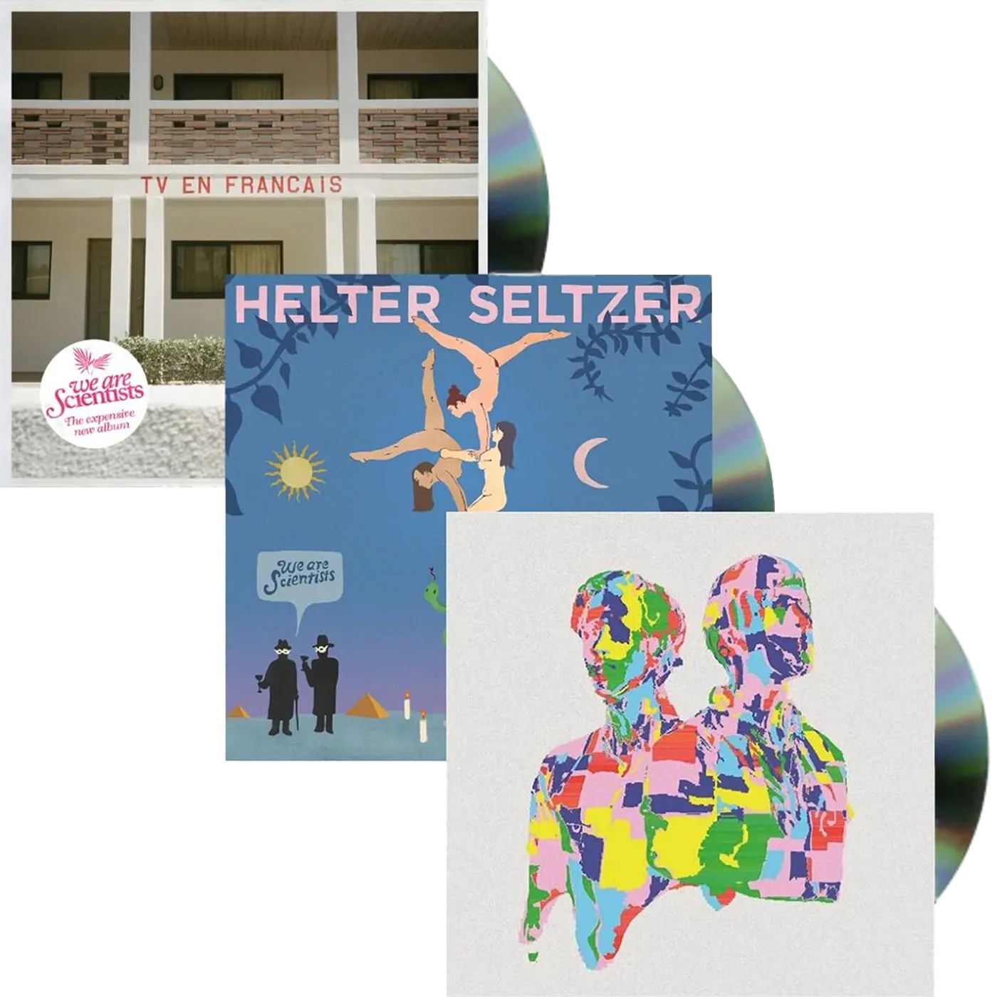 We Are Scientists Back Catalogue CD Bundle