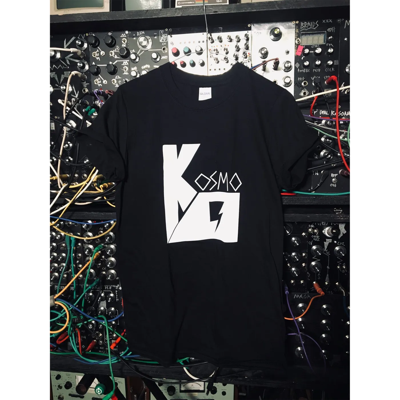 LOOK MUM NO COMPUTER UNISEX TEE BLACK KOSMO 2.0