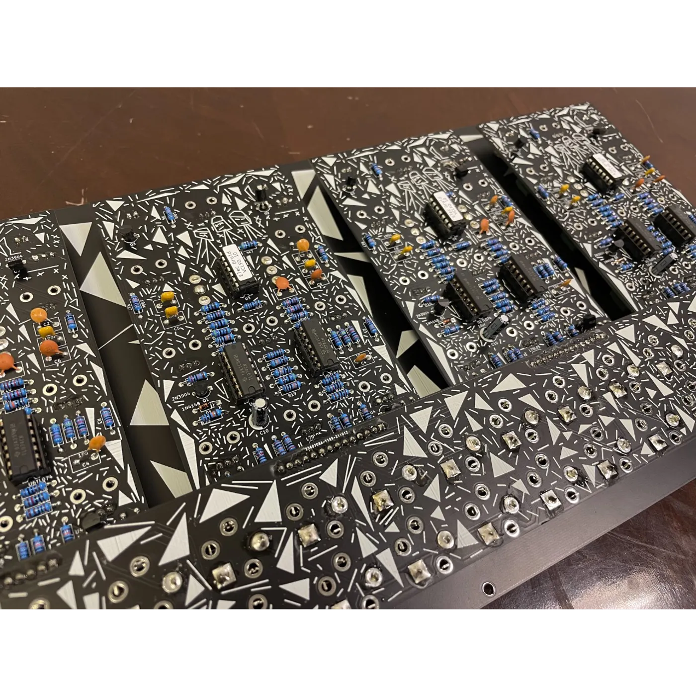 LOOK MUM NO COMPUTER 1148 MODULATION STATION QUAD LFO PCB/PANEL