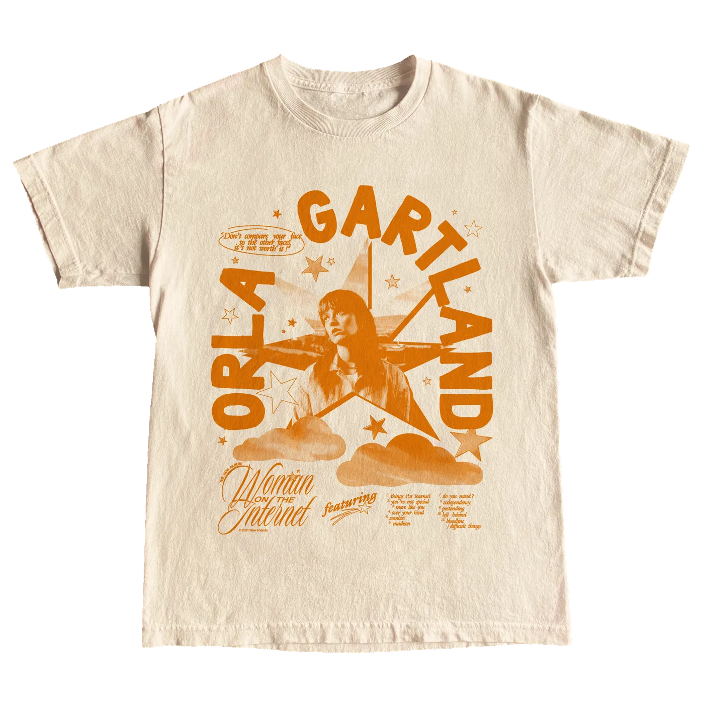 Orla Gartland Woman on the Internet | Natural Tee