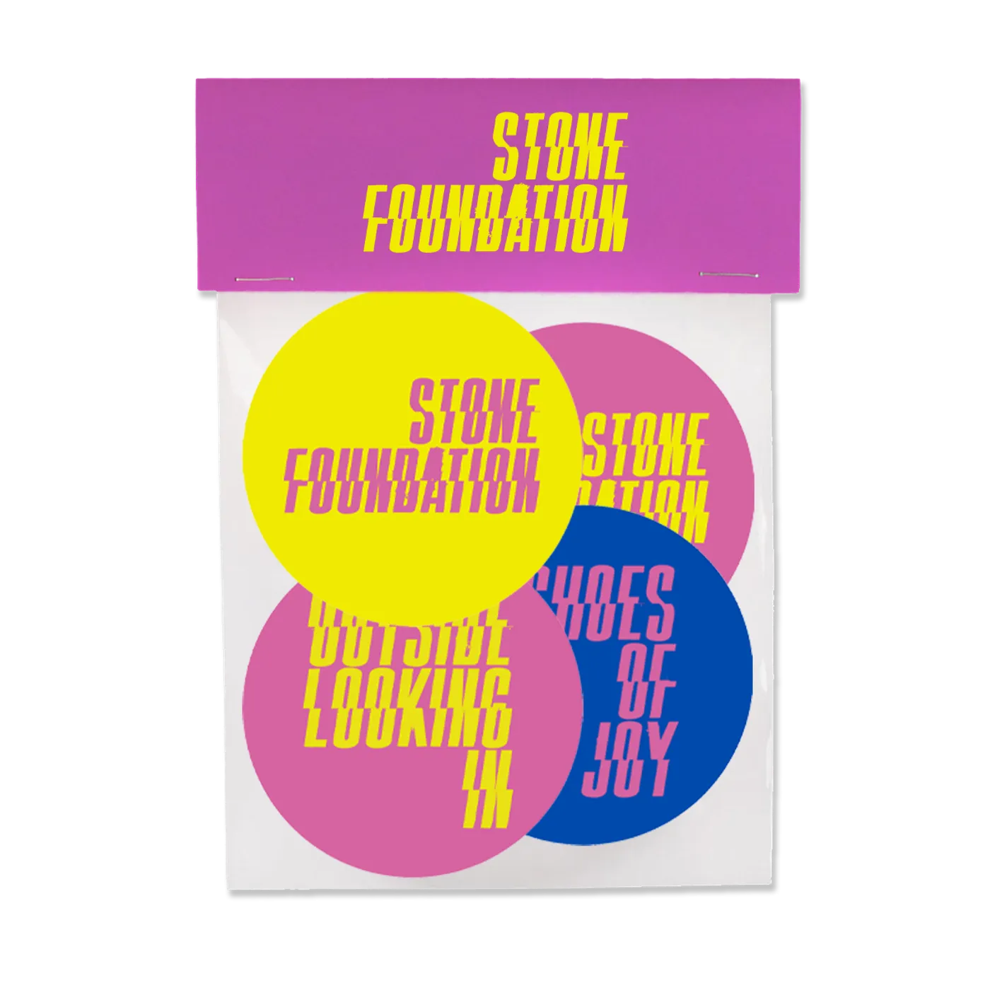 Stone Foundation Sticker Pack