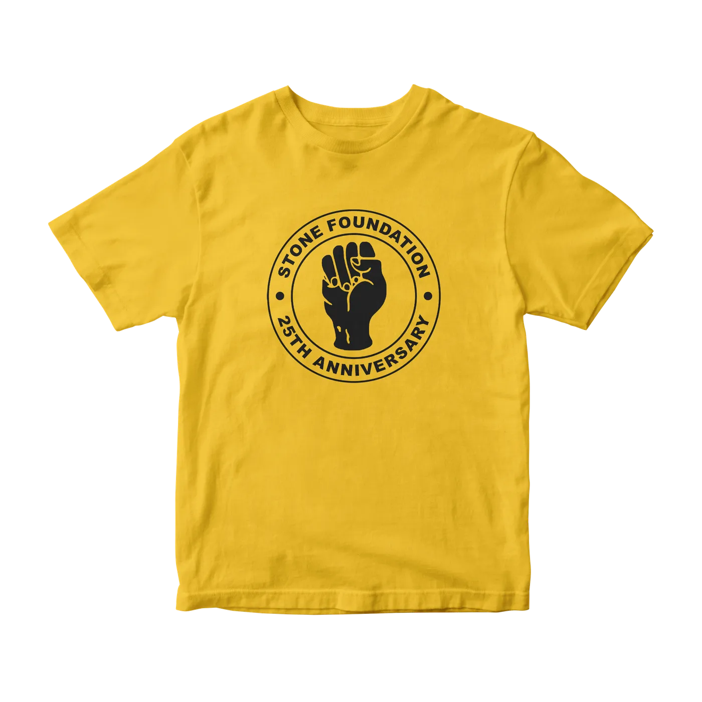 Stone Foundation 25th Anniversary T-Shirt (Yellow)