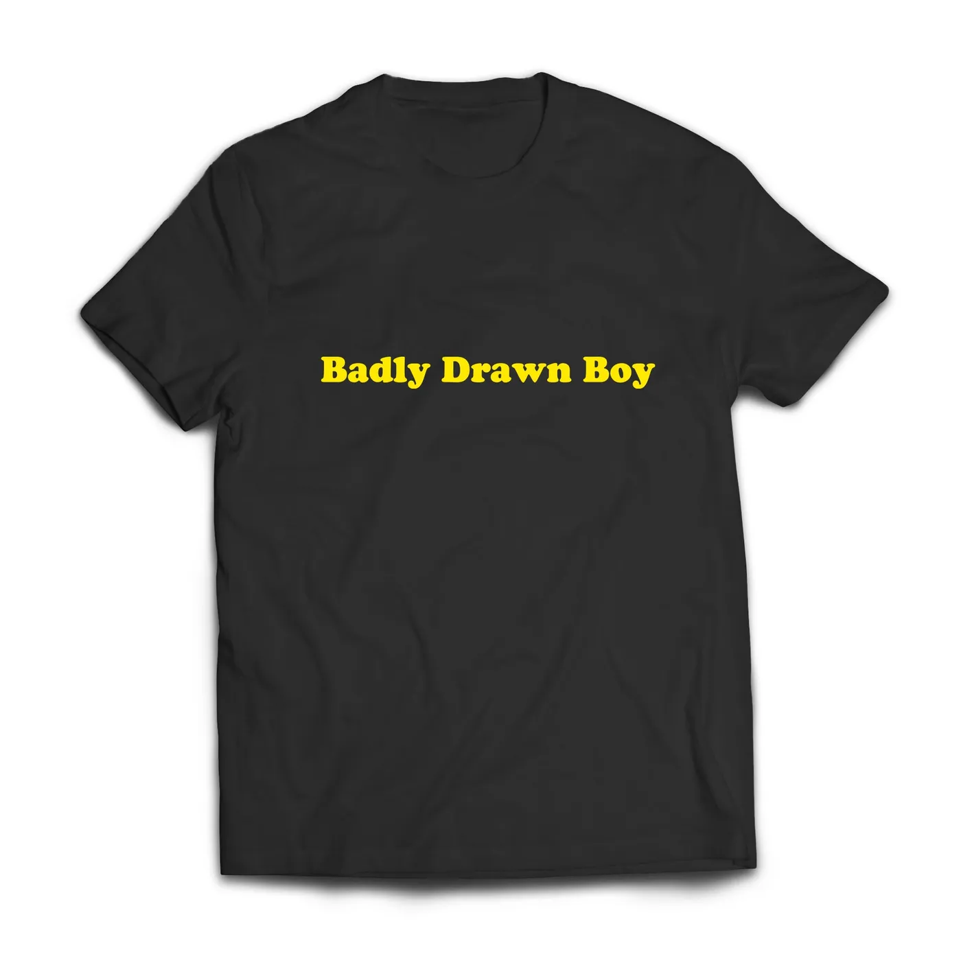 Badly Drawn Boy Yellow Logo Tee