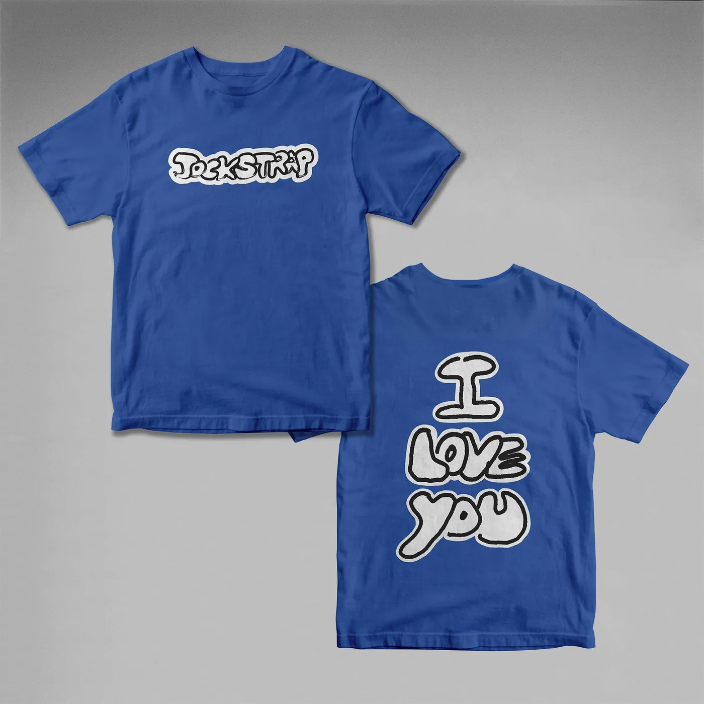 Jockstrap Logo Tee | Blue