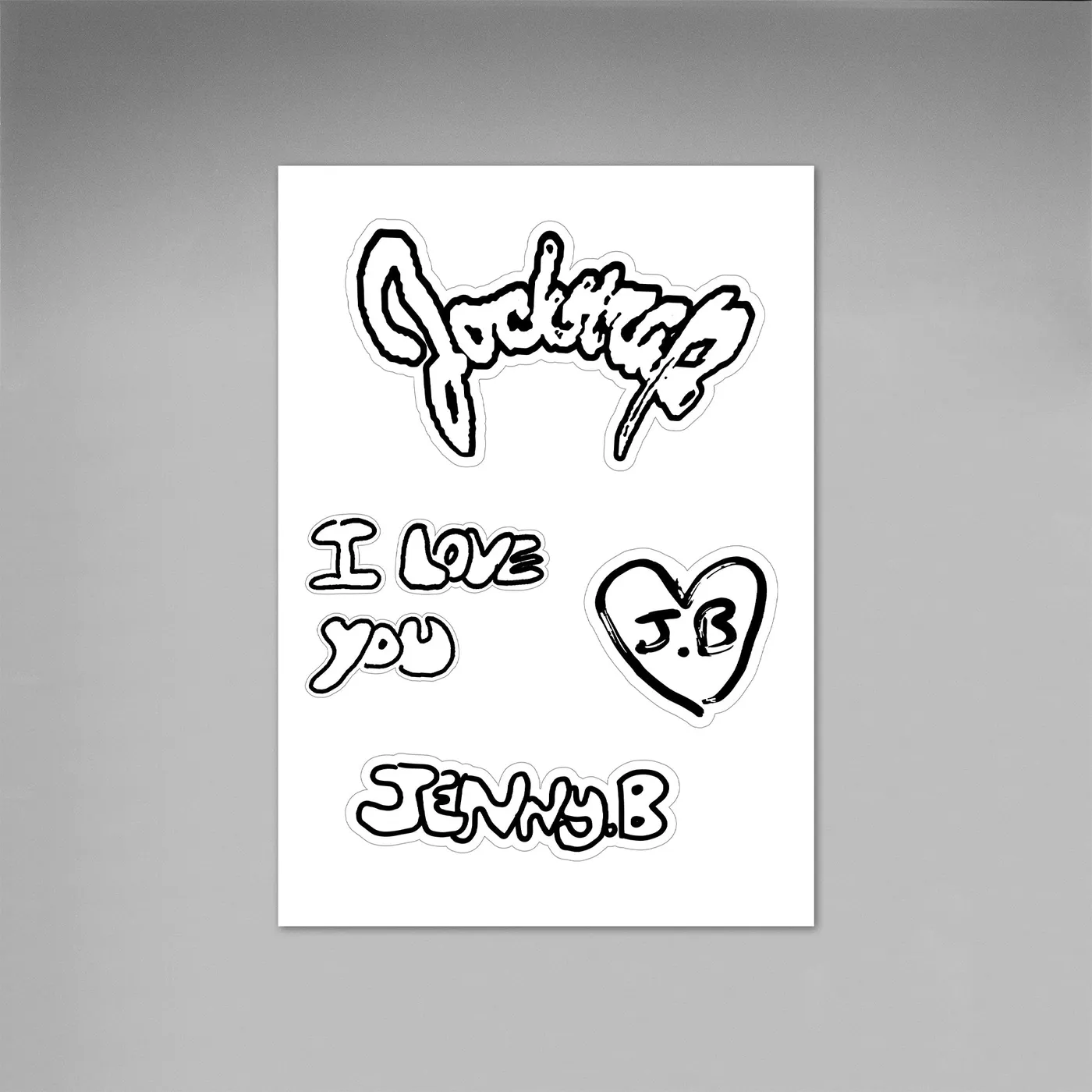 Jockstrap Sticker Sheet