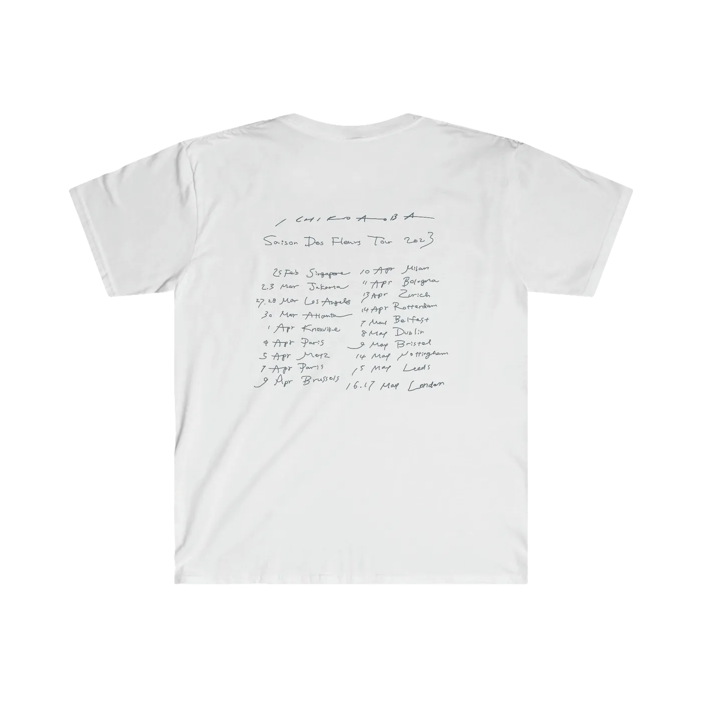 Ichiko Aoba Saison Des Fleurs Tour Tee