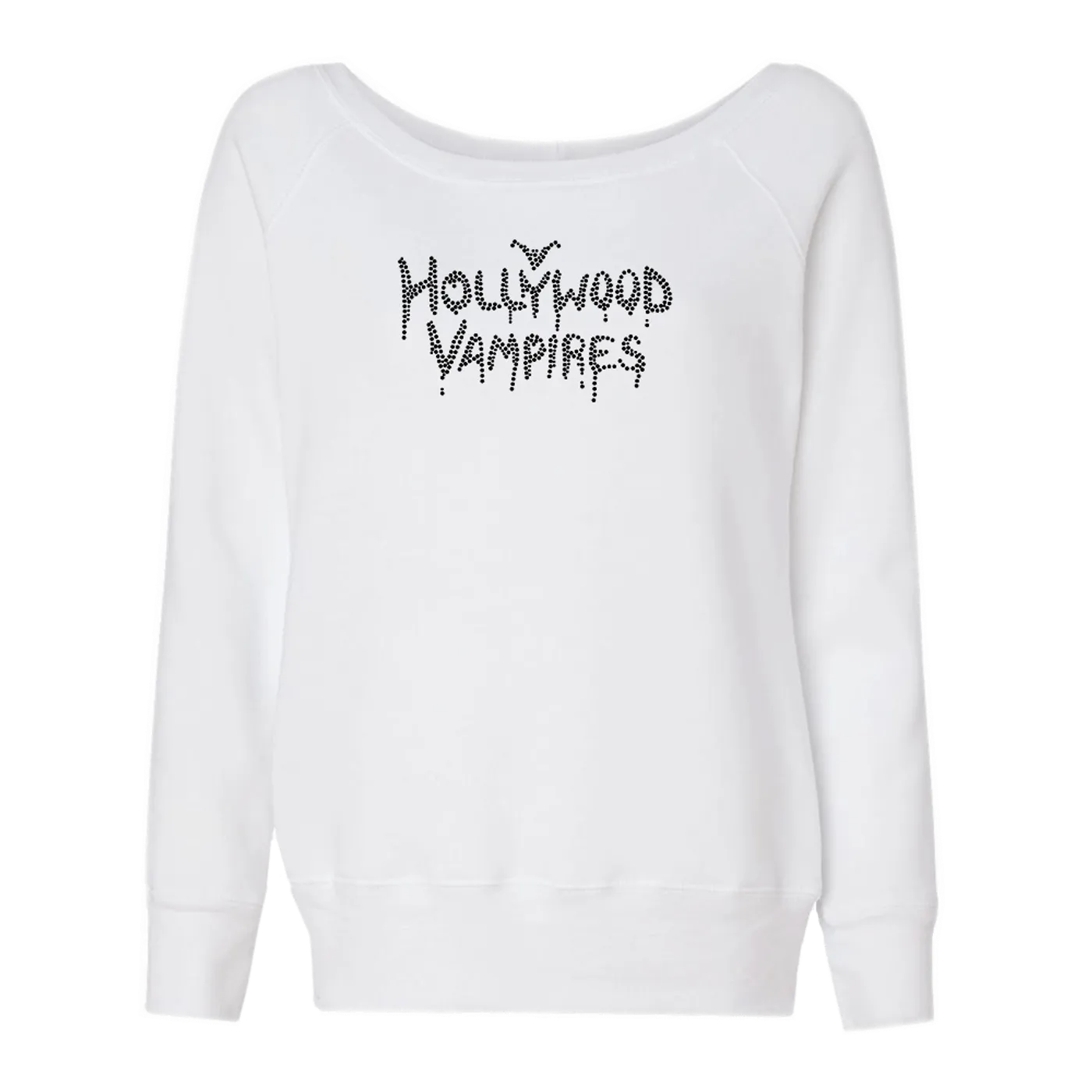 Hollywood Vampires Logo Bling Slouchy Fleece
