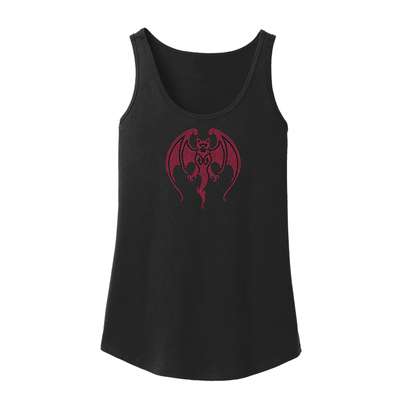Hollywood Vampires Bat Bling Loose Fit Tank