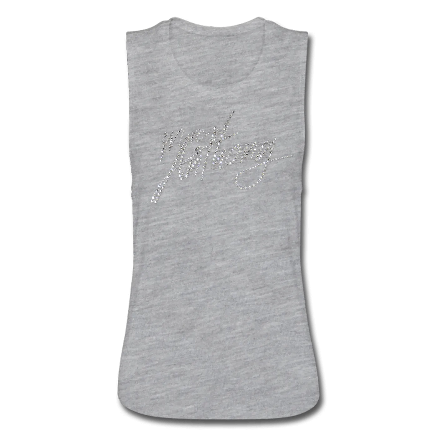 Marc Anthony Grey Tank with Bling Jewels (women)