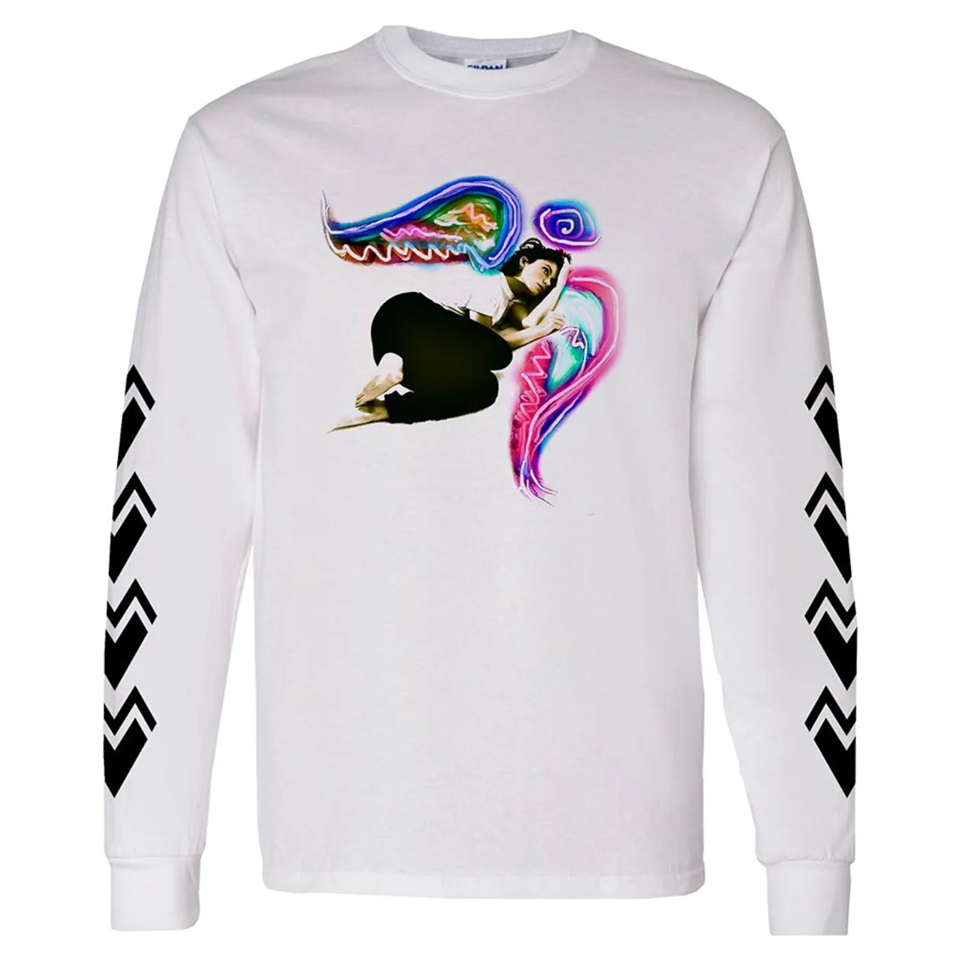 Meg Myers - 'I'd Like 2 Go Home Now' Longsleeve (White)