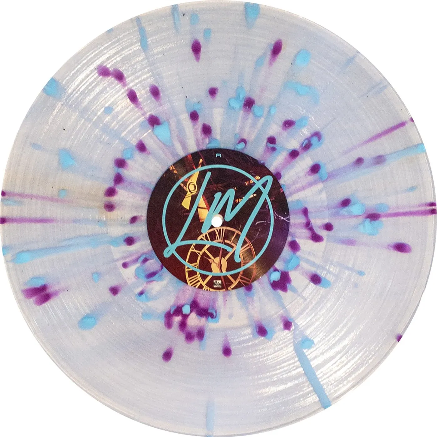 Lee McKinney - 'Infinite Mind' 12" Ultra Clear w/ Purple & Baby Blue Splatter