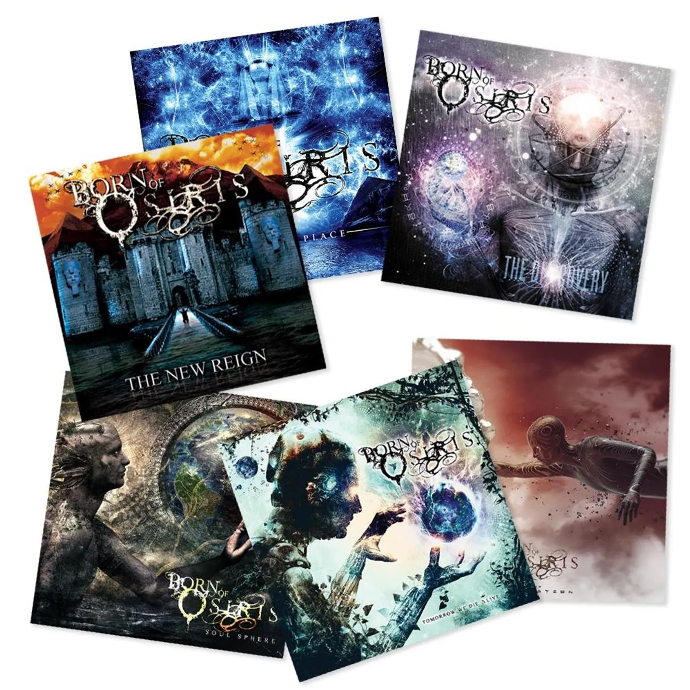 Born Of Osiris - Art Print Set