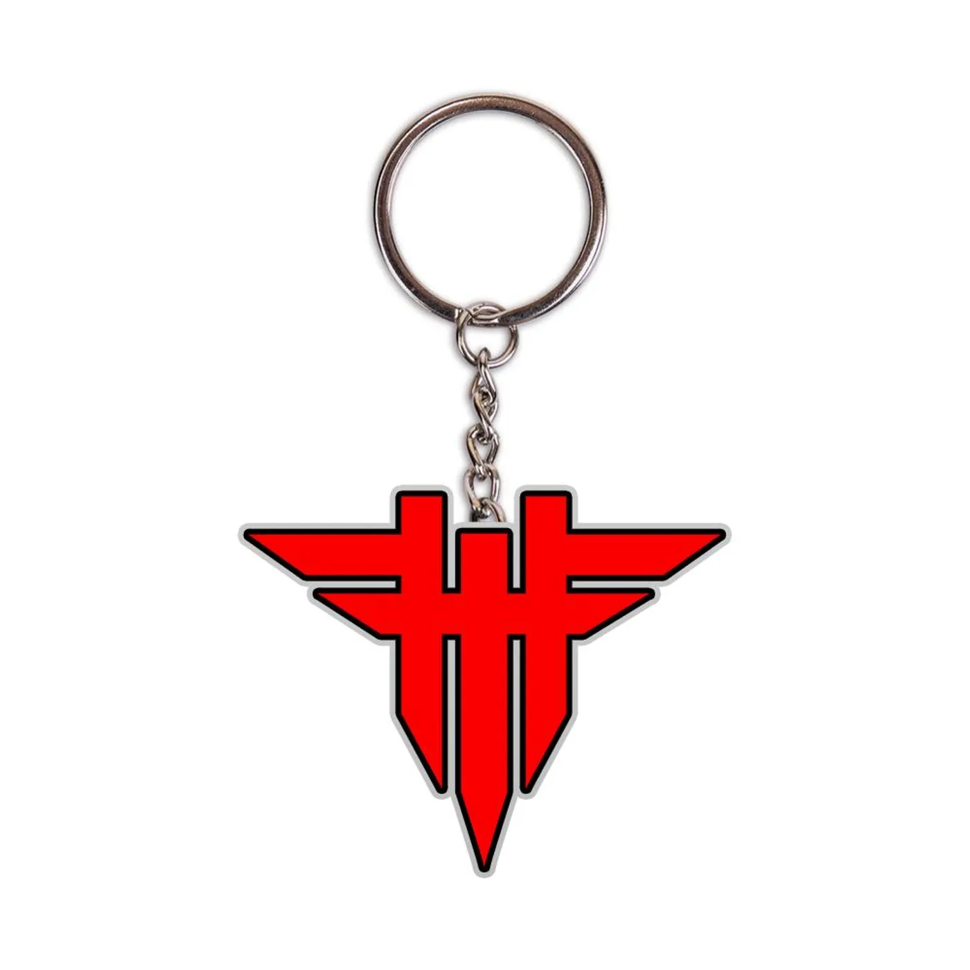 Through Fire - Metal Keychain