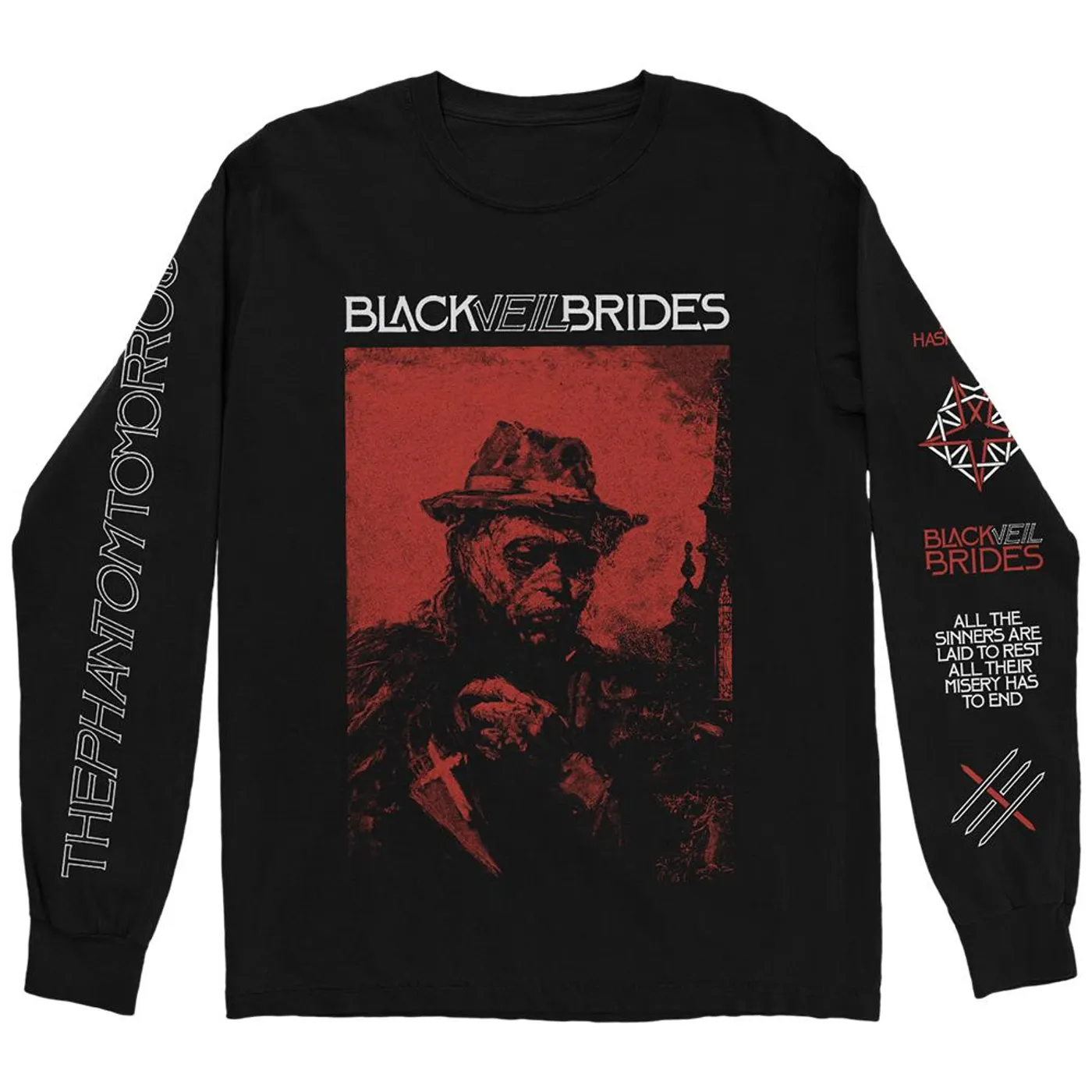 Black Veil Brides - 'Sinners' Long Sleeve (Black)