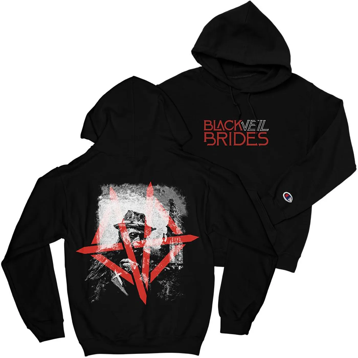 Black Veil Brides - Champion Black Hoodie