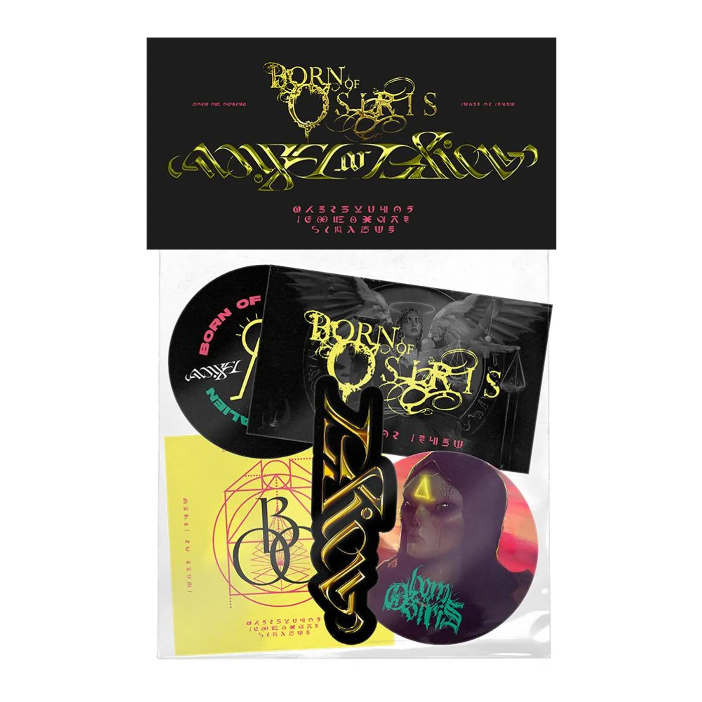 Born Of Osiris - Sticker Pack