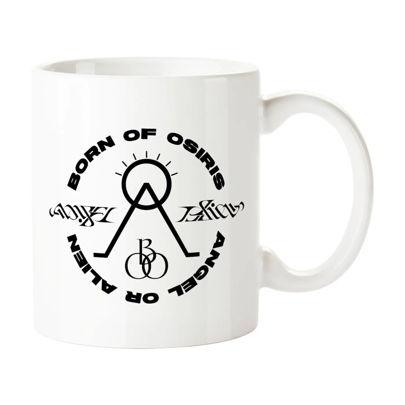 Born of Osiris - Angel or Alien White Coffee Mug (White)