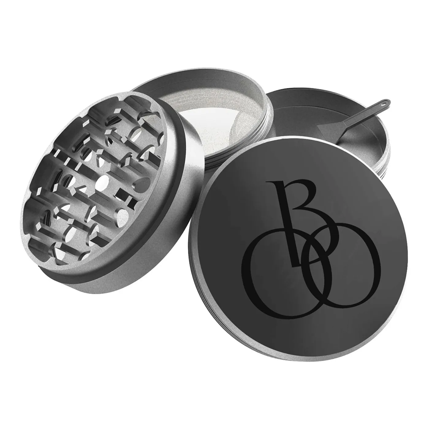 Born of Osiris - Monogram Silver Herb Grinder