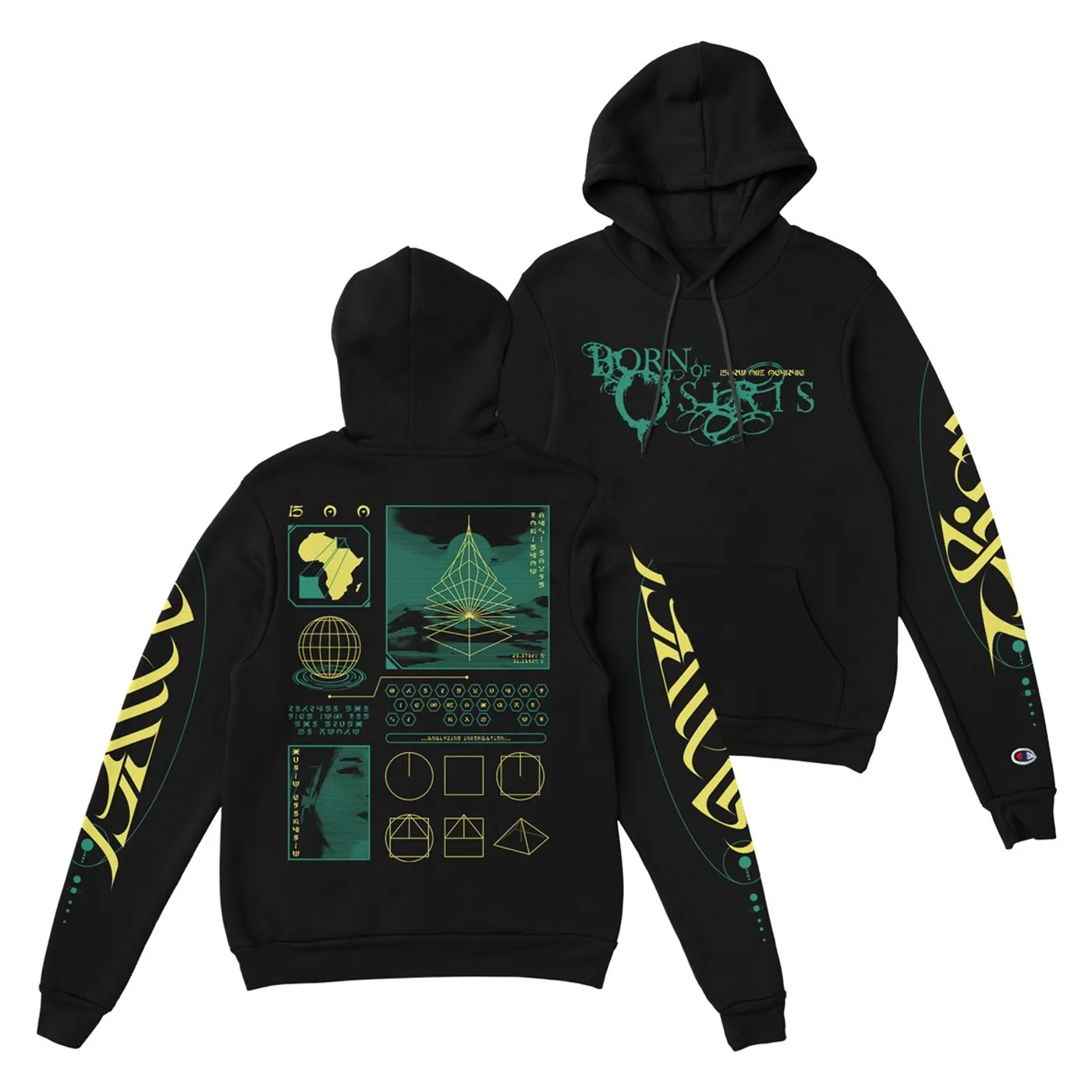 Born of Osiris - Lost Souls Black Champion Hoodie