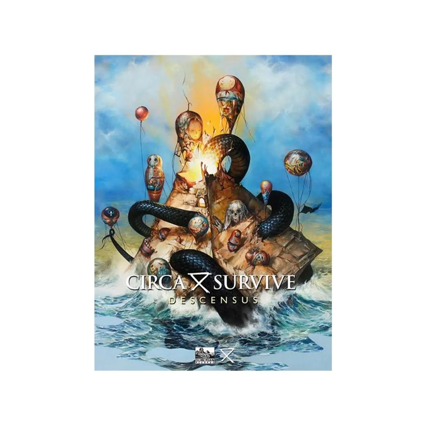 Circa Survive "Descensus" Signed 18x24" Poster