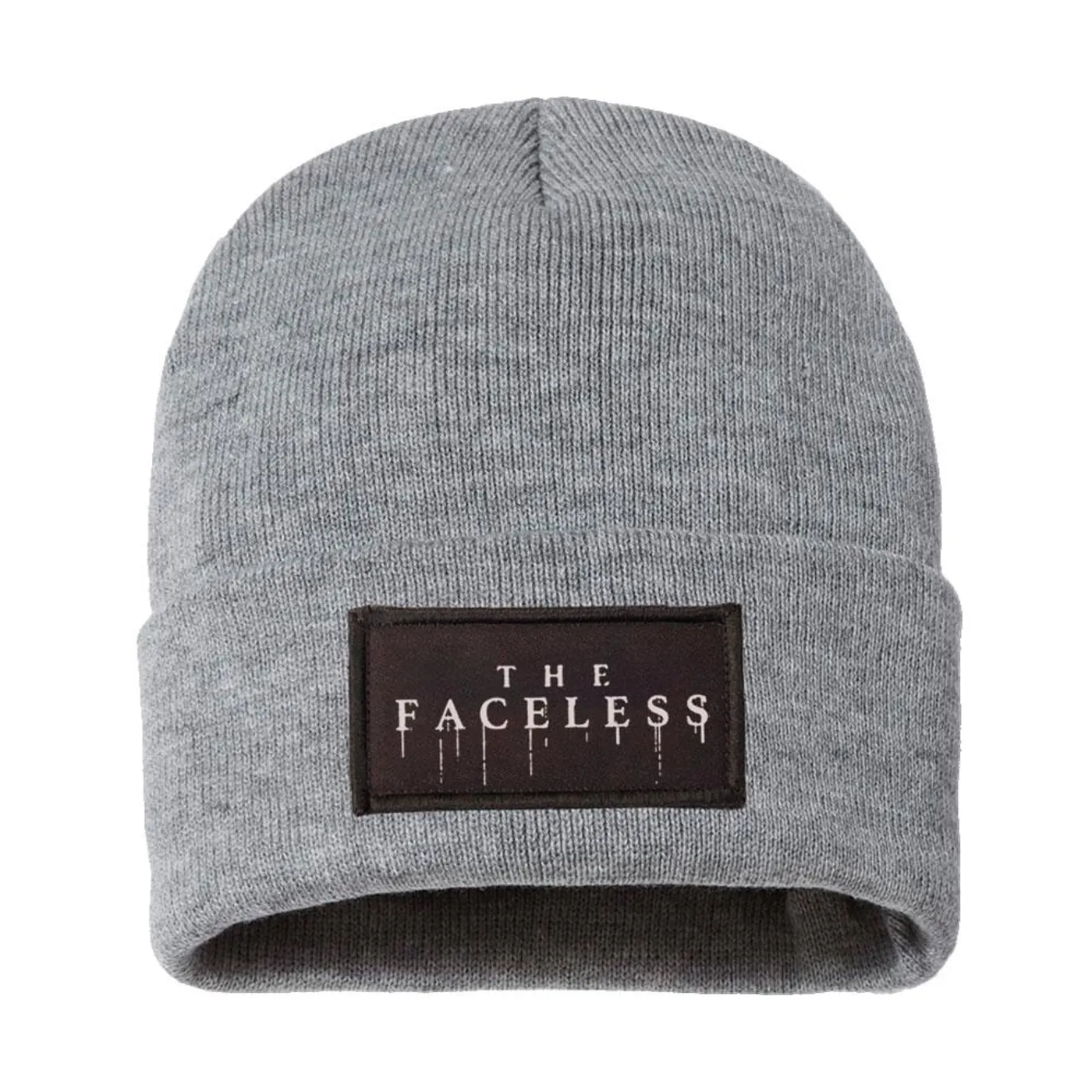 The Faceless - Heather Grey Logo Beanie