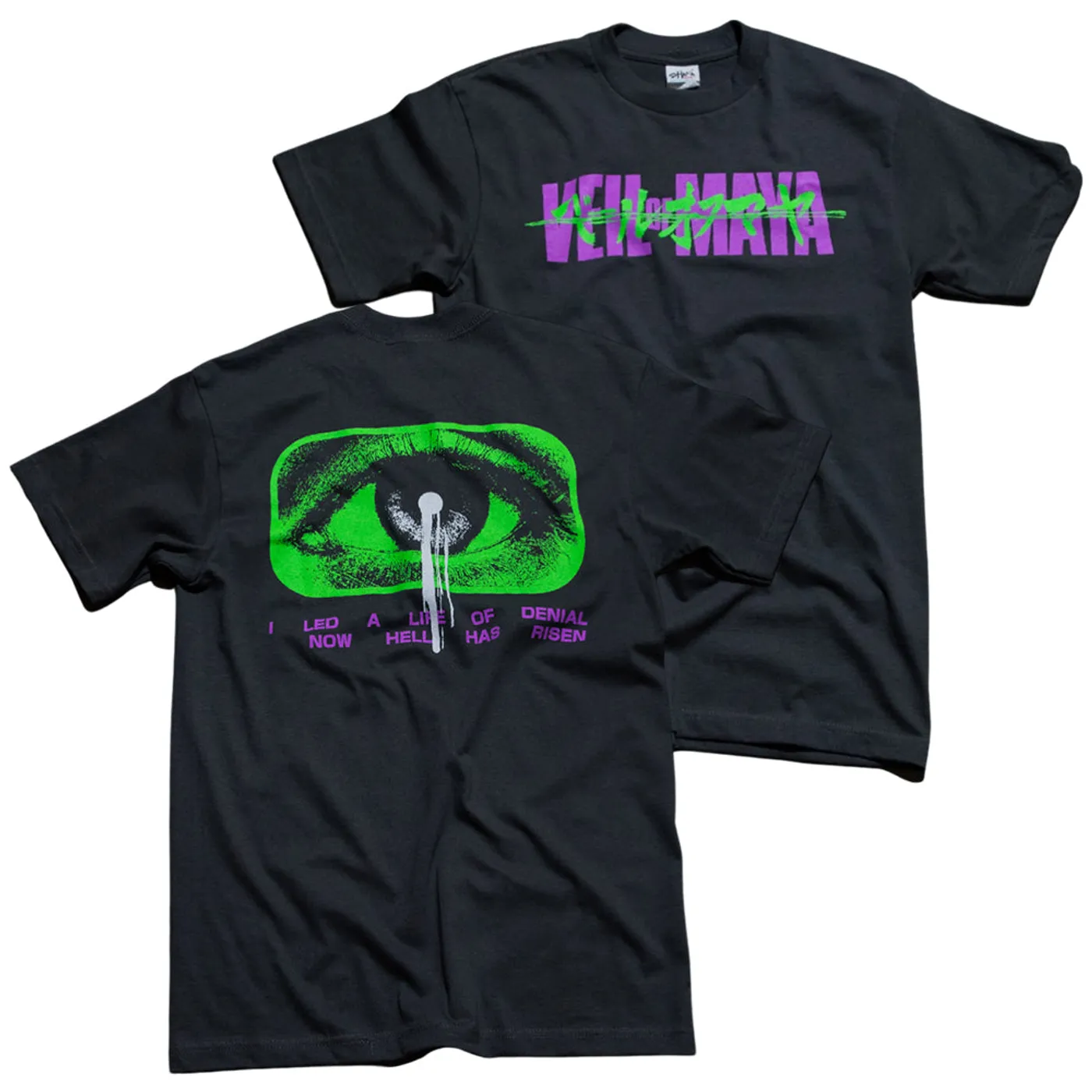 Veil Of Maya - "Viscera" Shaka Wear Dark Grey Active Tee