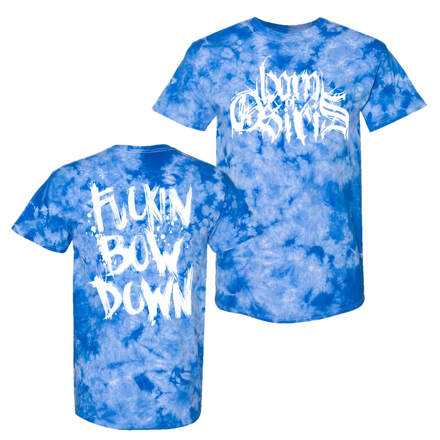 Born Of Osiris - "Bow Down" Royal Crystal Wash Tee