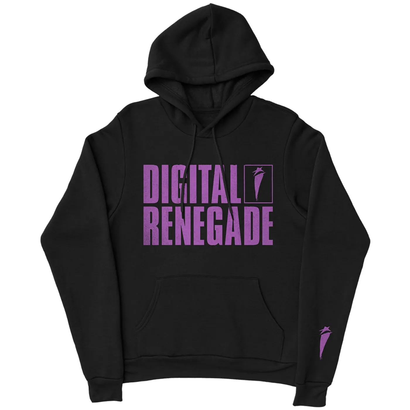 I See Stars -Digital Renegade Black Hoodie