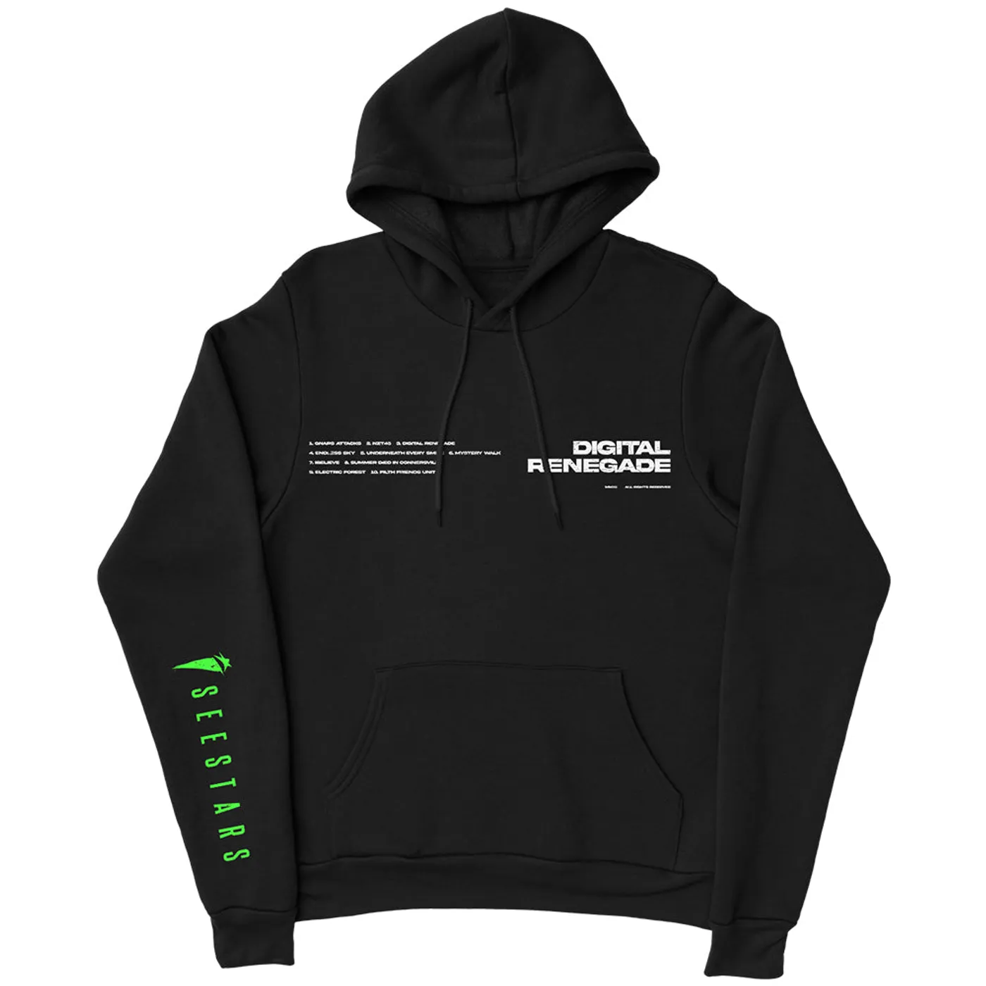 I See Stars - Tracklist Black Hoodie