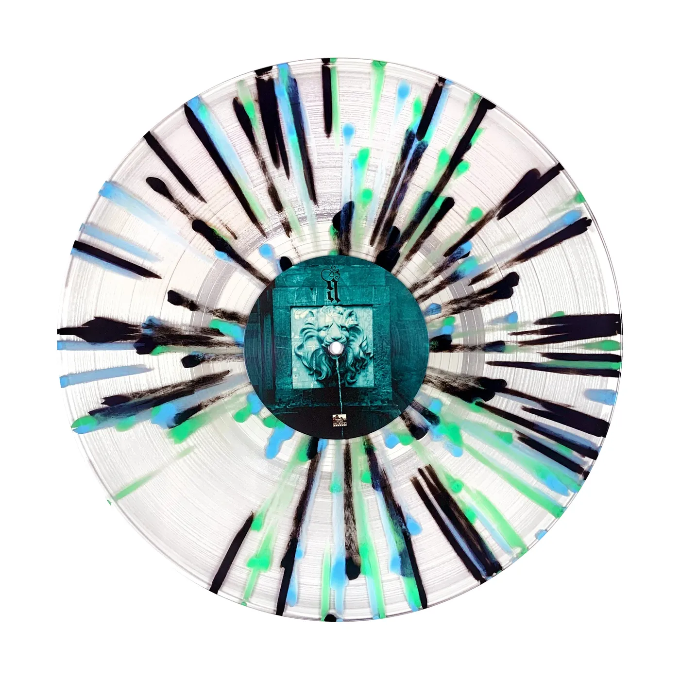 The Faceless - Akeldama (15 Year Clear w/ Black + Blue + Green Splatter 12" Vinyl)