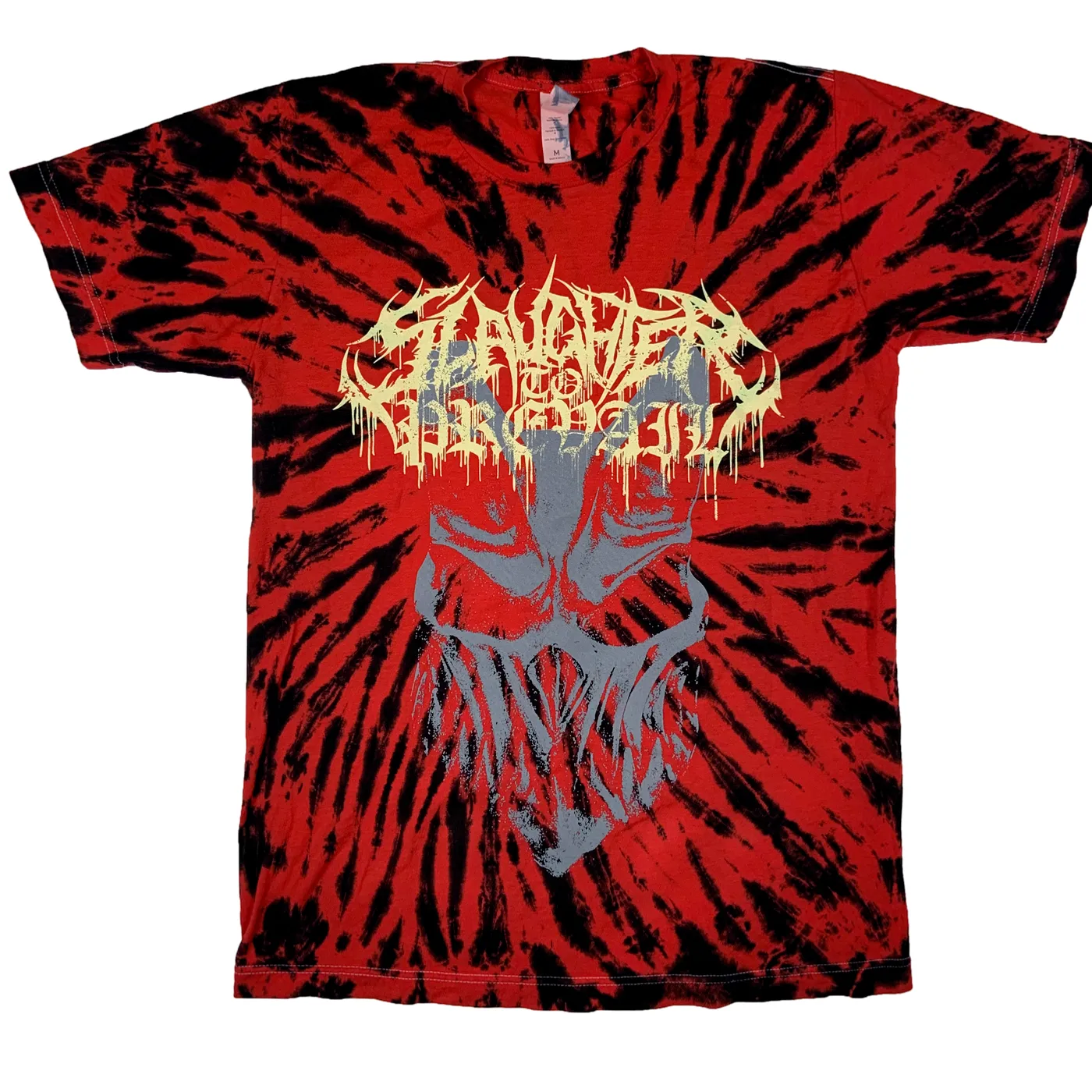Slaughter To Prevail - Misery Sermon Red Custom Dye Tee