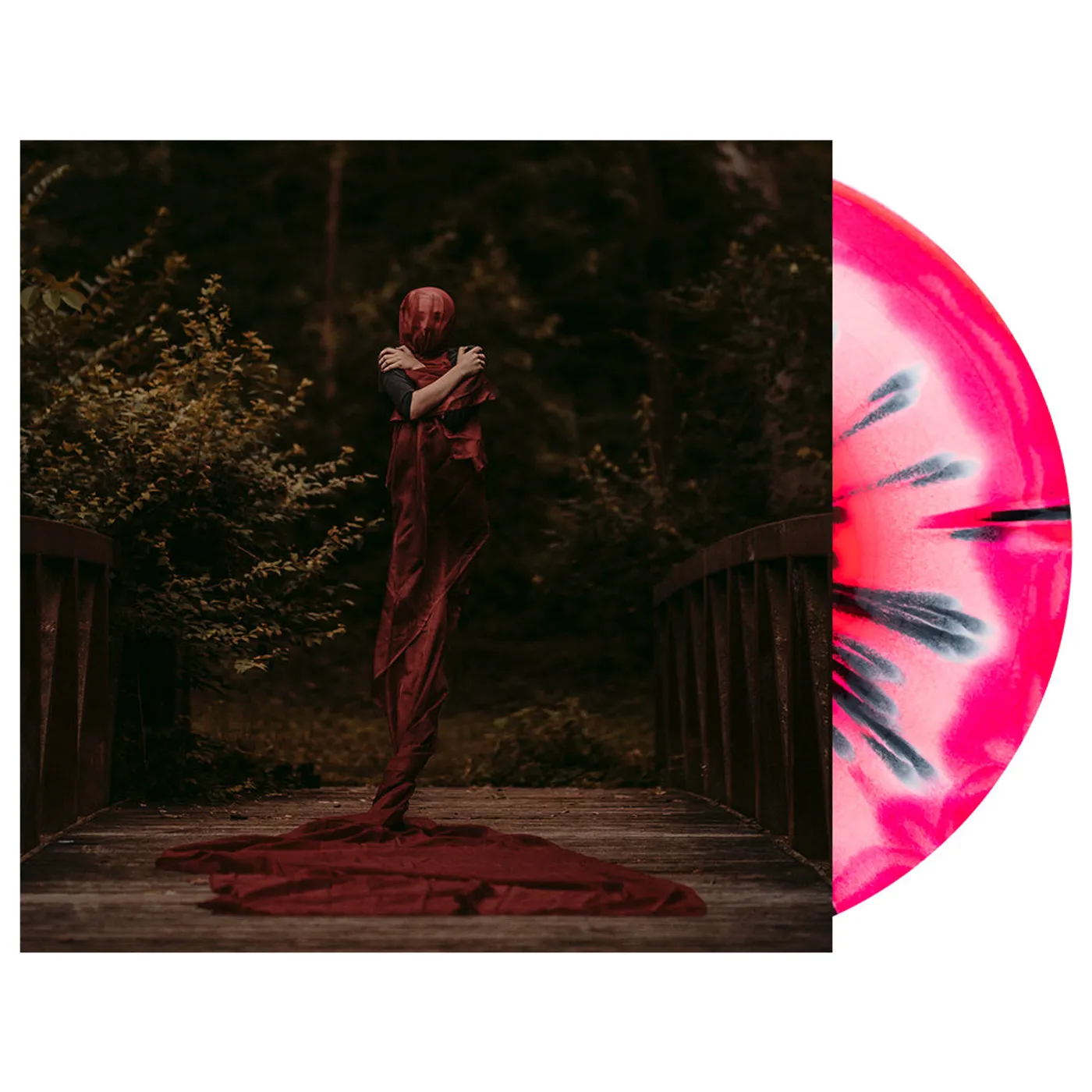 Bad Omens - 'Bad Omens' Vinyl (Neon Pink + Bone Side A/B w/ Black Heavy Splatter)
