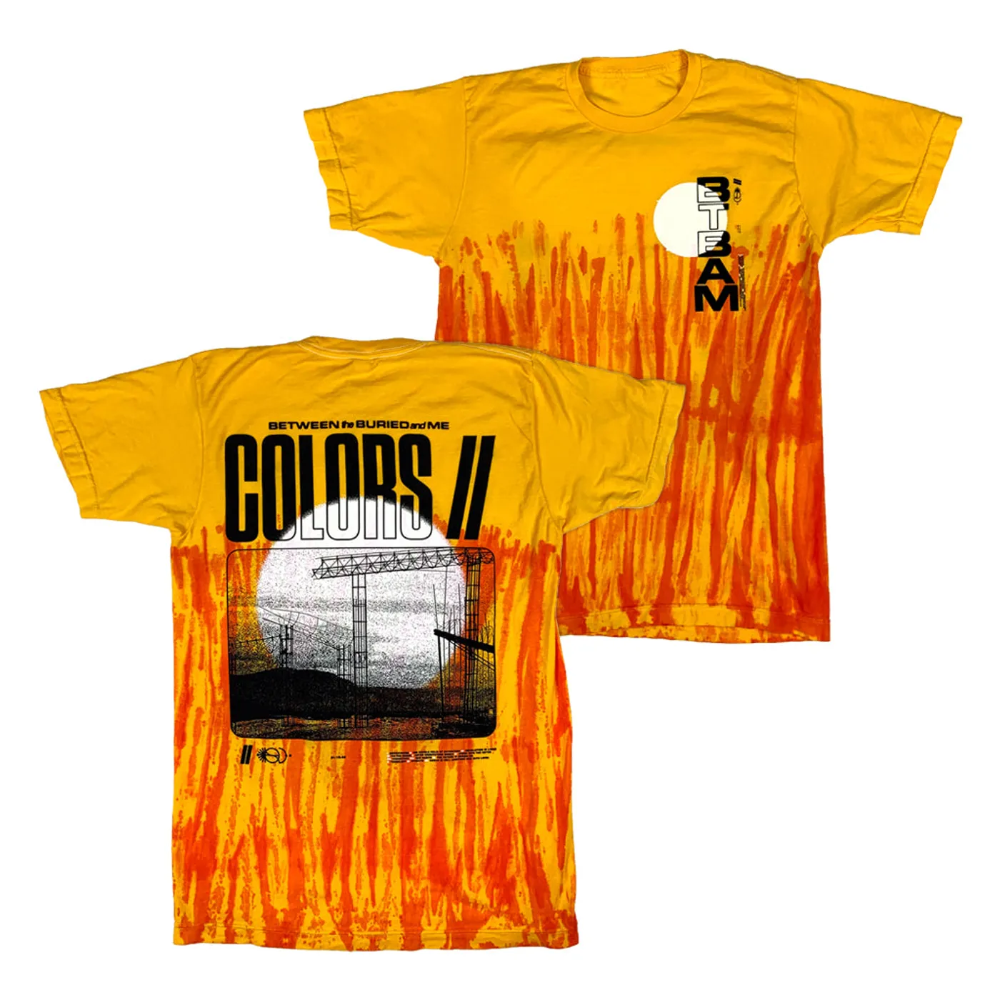 Between The Buried And Me - 'Cranes' Custom Dyed Tee