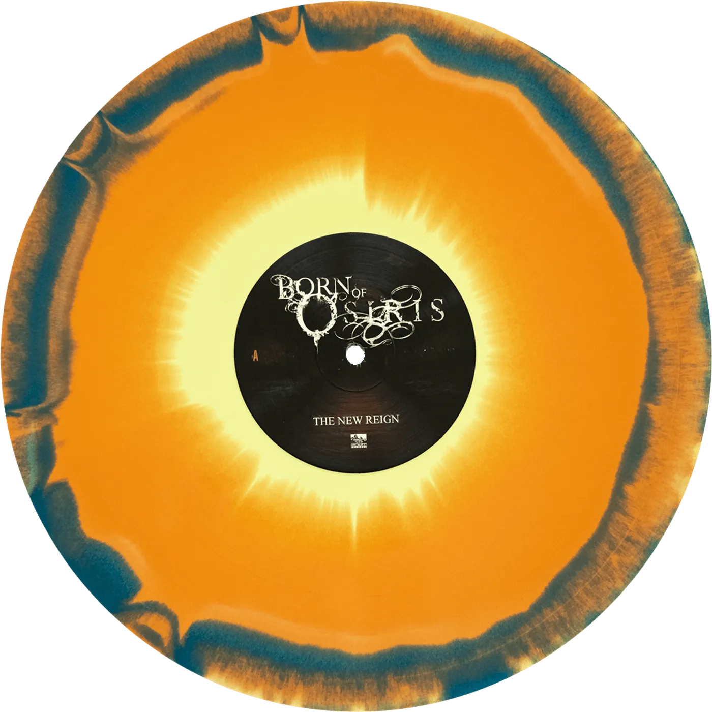 Born Of Osiris - 'The New Reign' Vinyl (Yellow + Orange + Aqua Blue Tri-Color Side A/B)