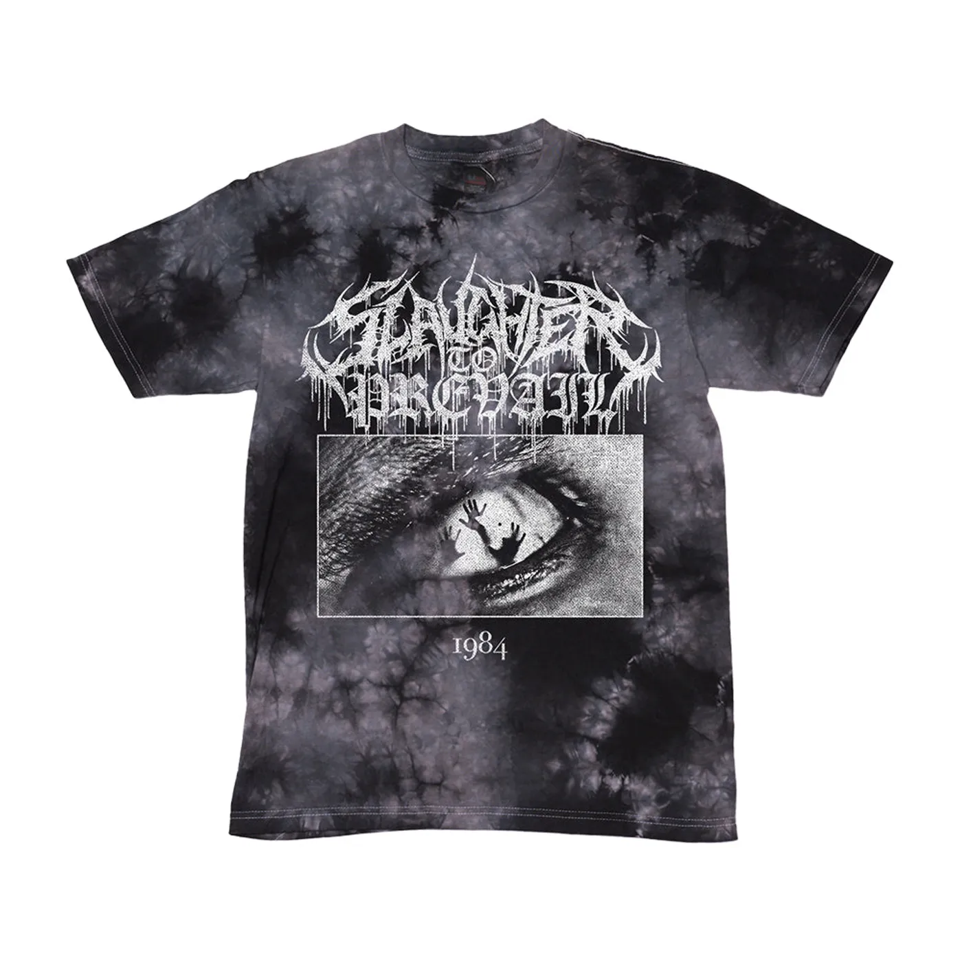 Slaughter To Prevail - "1984" Grey Custom Dye Tee