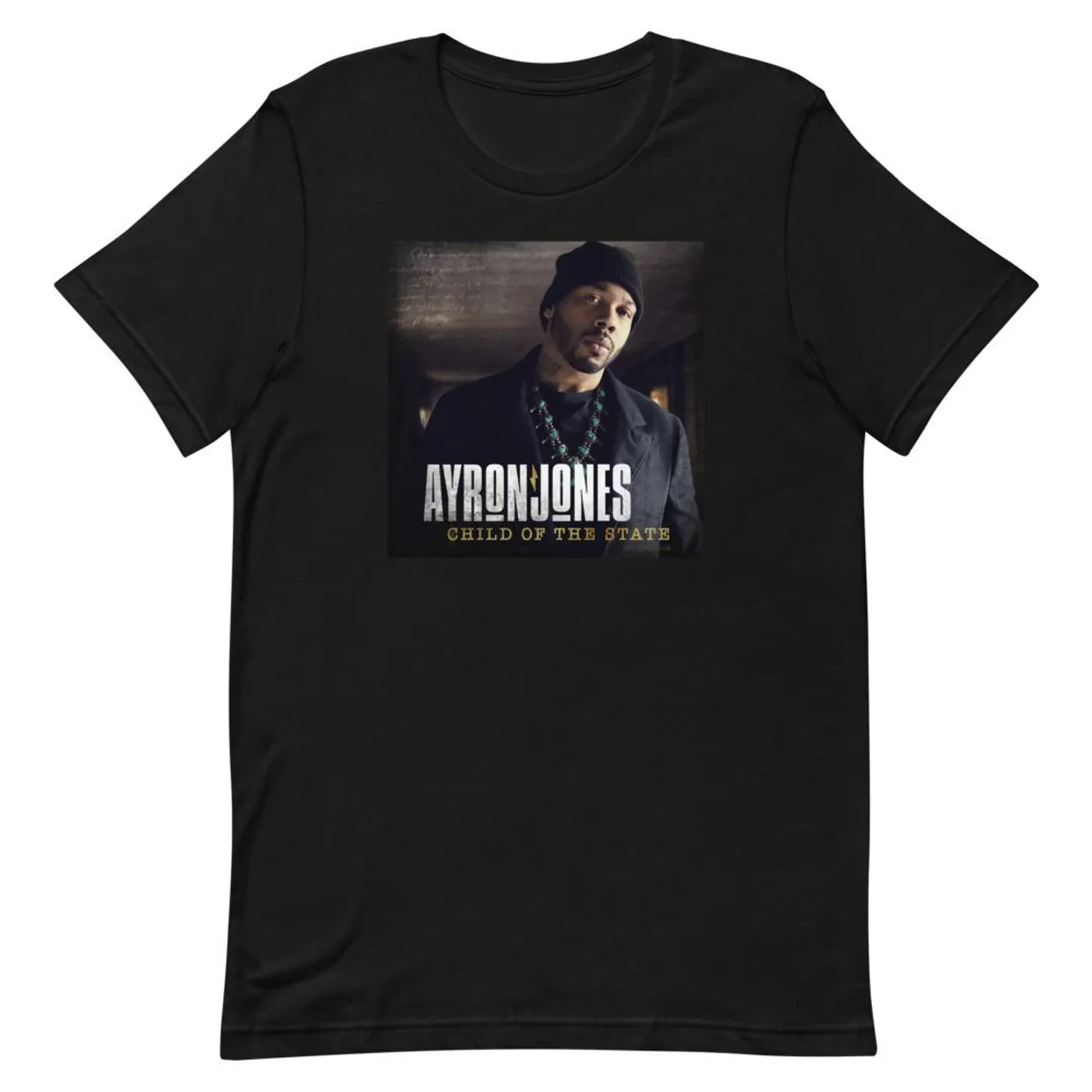 Ayron Jones - Child Of The State Album Cover - Short-Sleeve Unisex T-Shirt