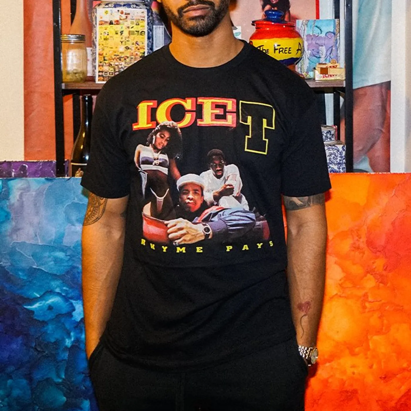 Ice-T 'Rhyme Pays' T-Shirt (SOLD OUT)