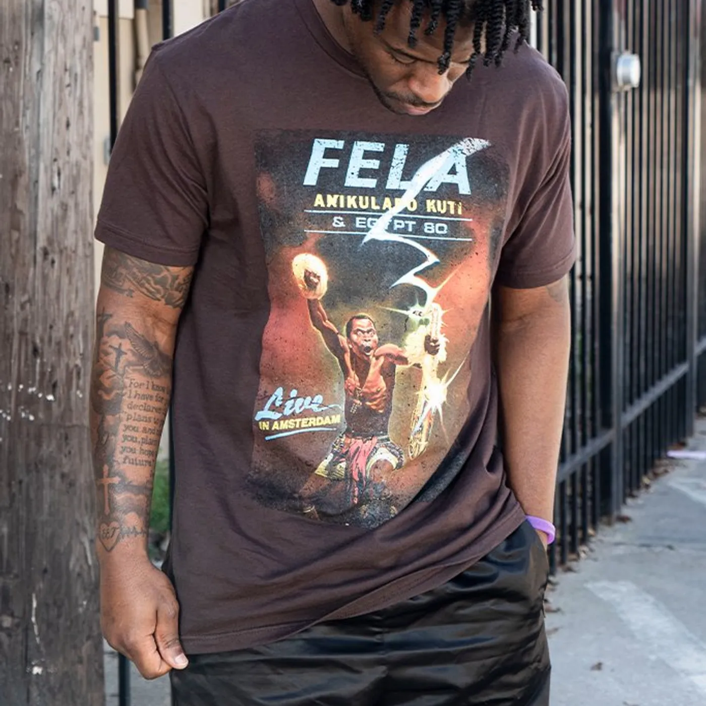 Fela Kuti "Live In Amsterdam" T-Shirt
