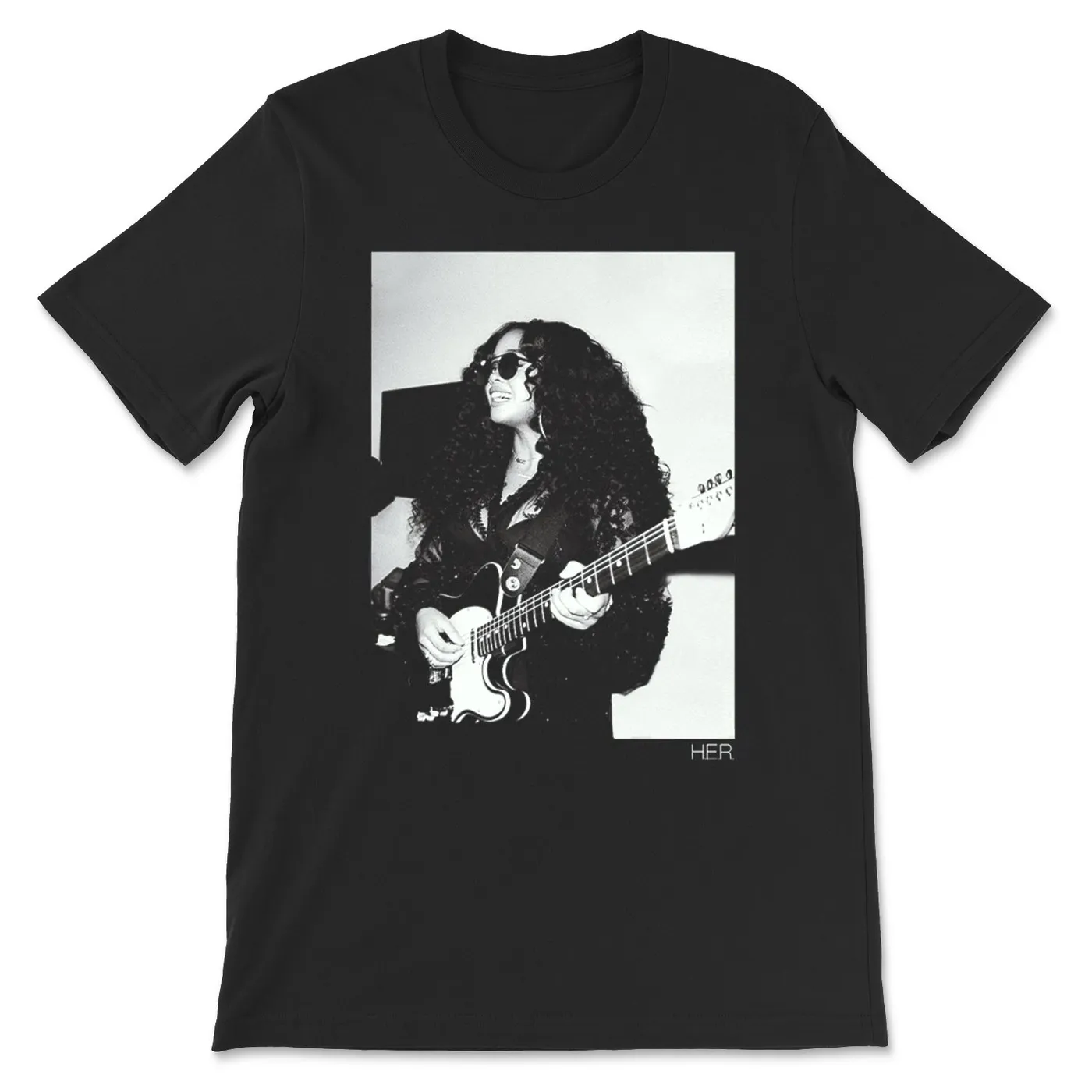 H.E.R. With Guitar Lightweight T-Shirt (SOLD OUT)
