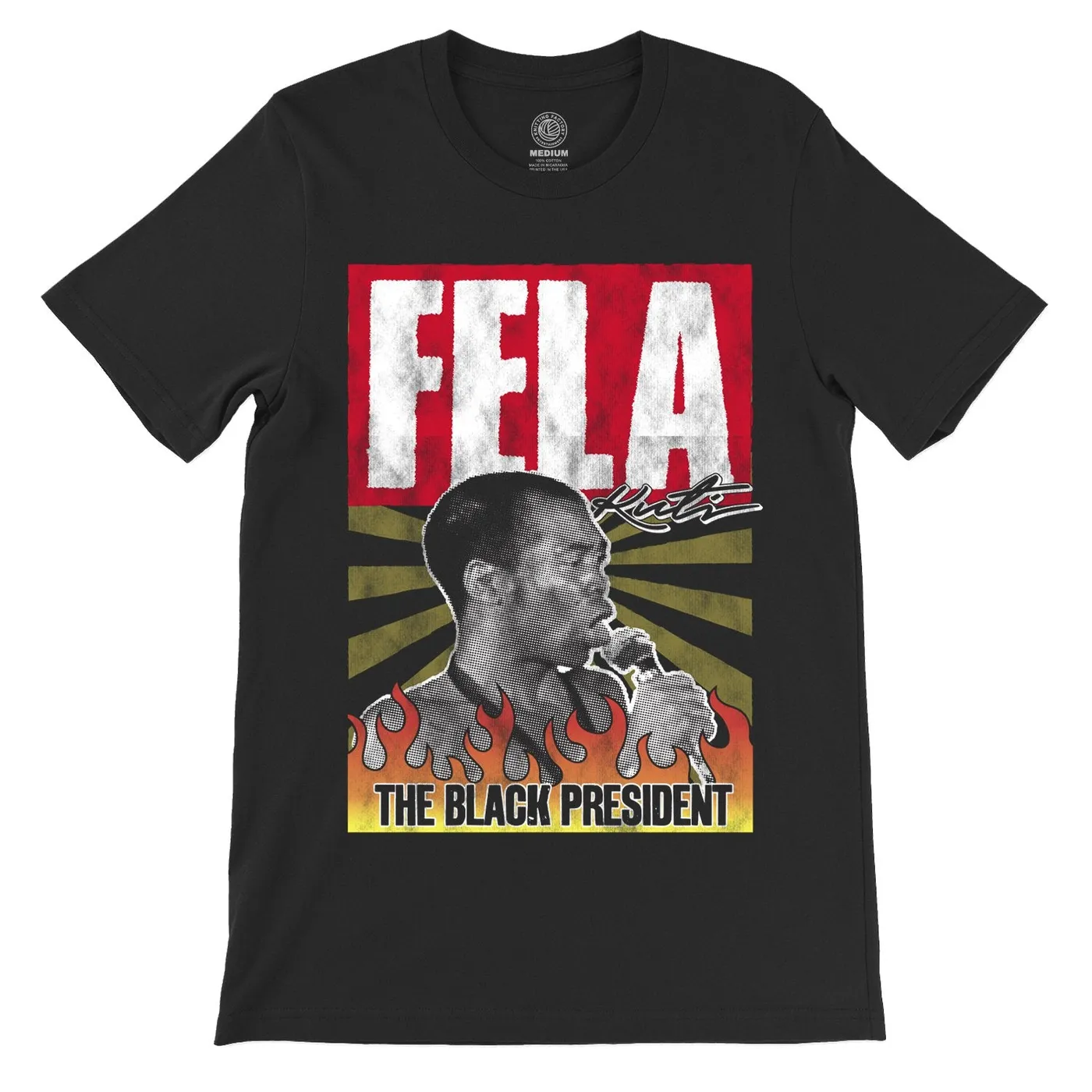 Fela Kuti 'The Black President' T-Shirt