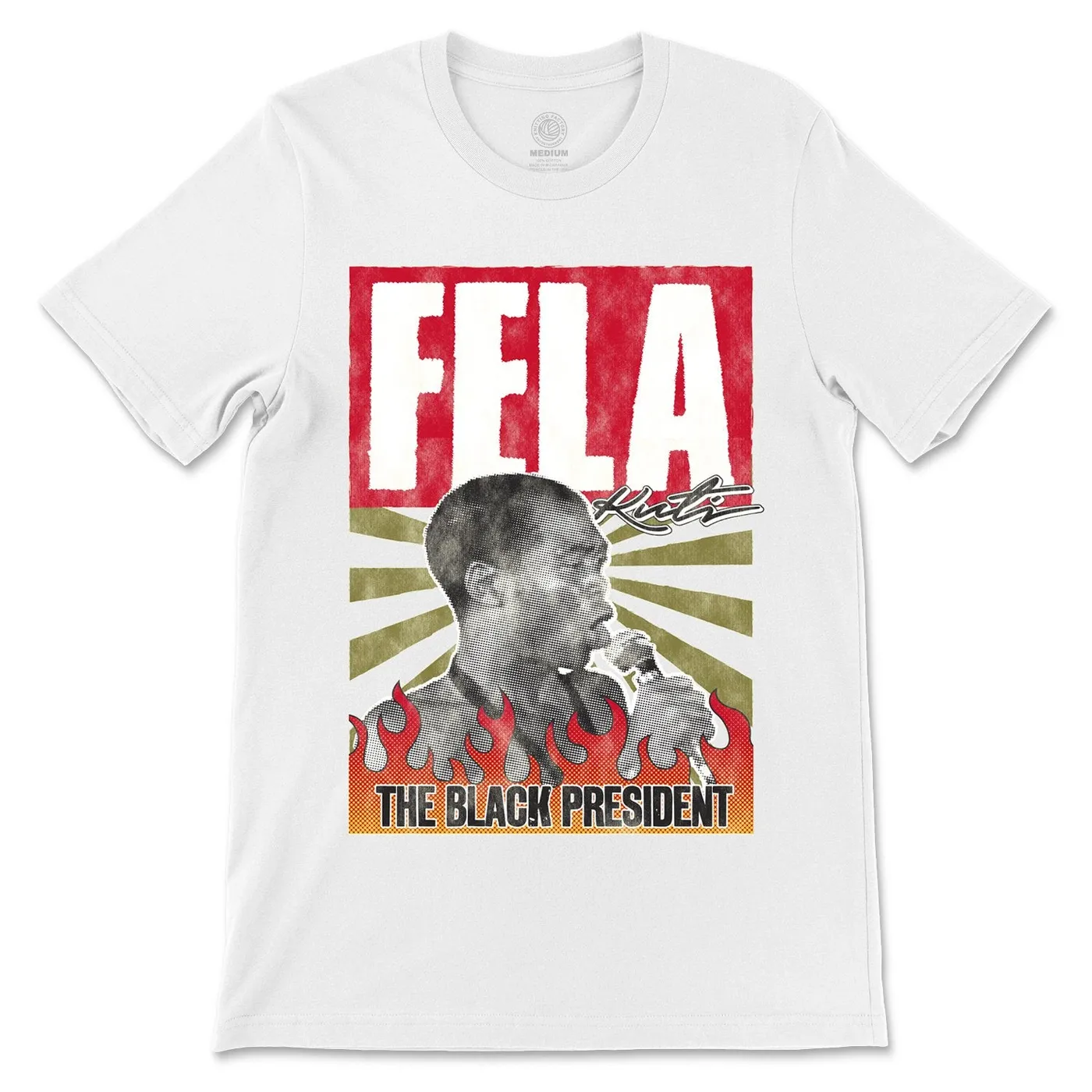 Fela Kuti 'The Black President' T-Shirt