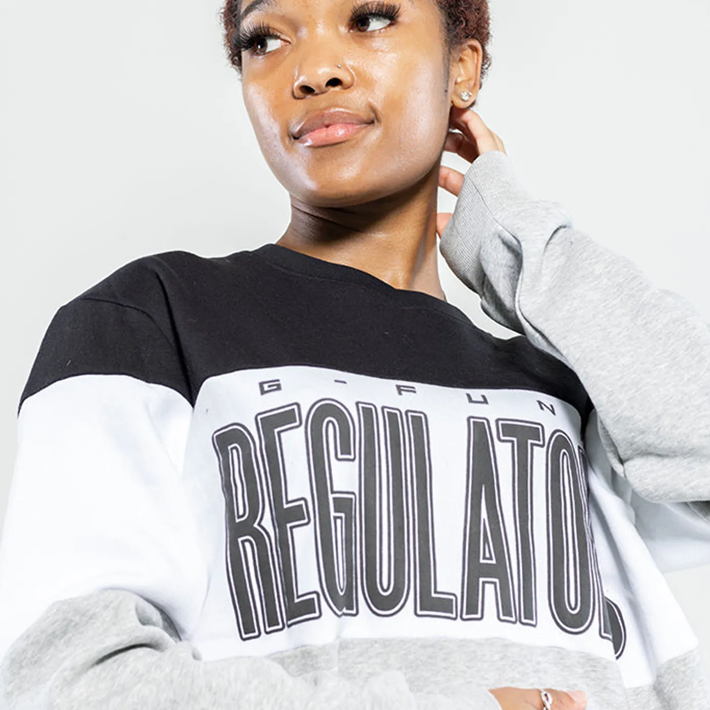 Warren G. G-Funk Regulators Tri-Panel Crewneck Sweatshirt